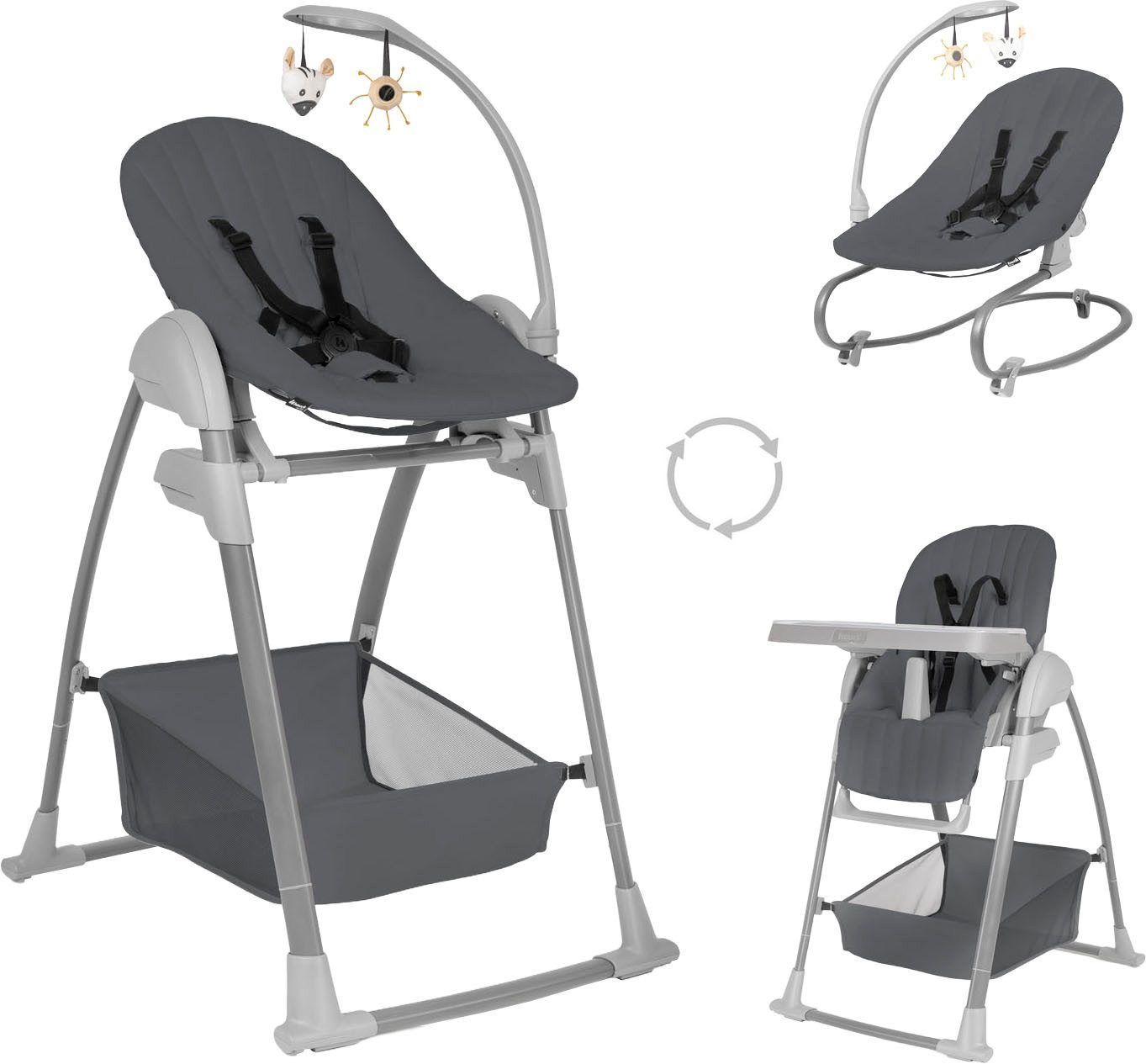 Hauck Hochstuhl Sit N Relax 3in1