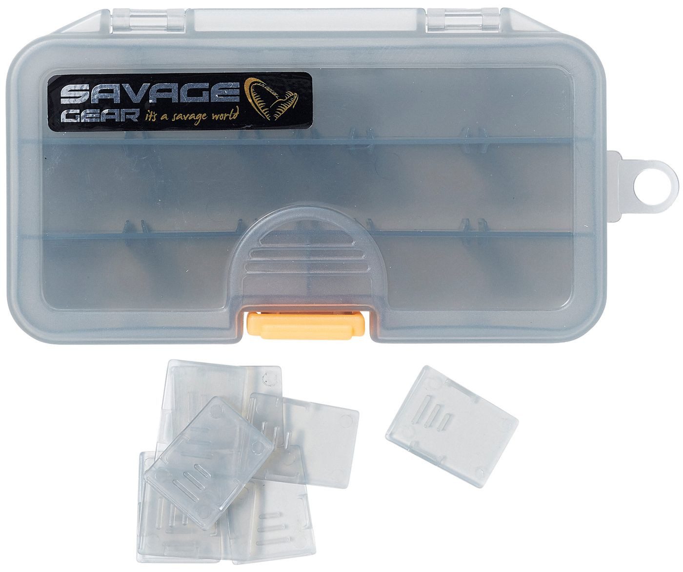 Angelkoffer Savage Gear 13,8x7,7x3,1cm Lurebox 1B Smoke - Kunstköderbox