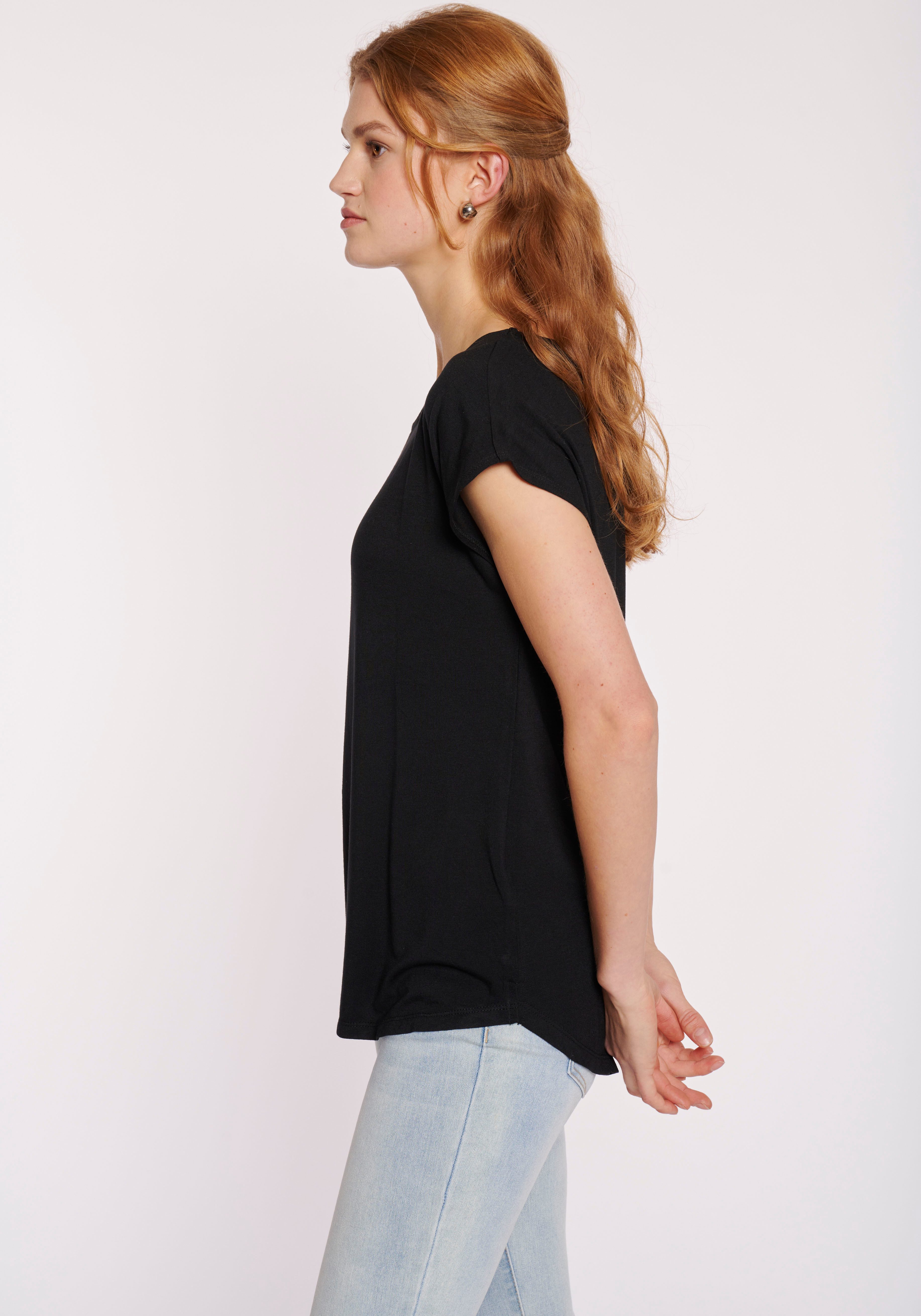 HaILY’S Kurzarmshirt SS V TP Em44ma