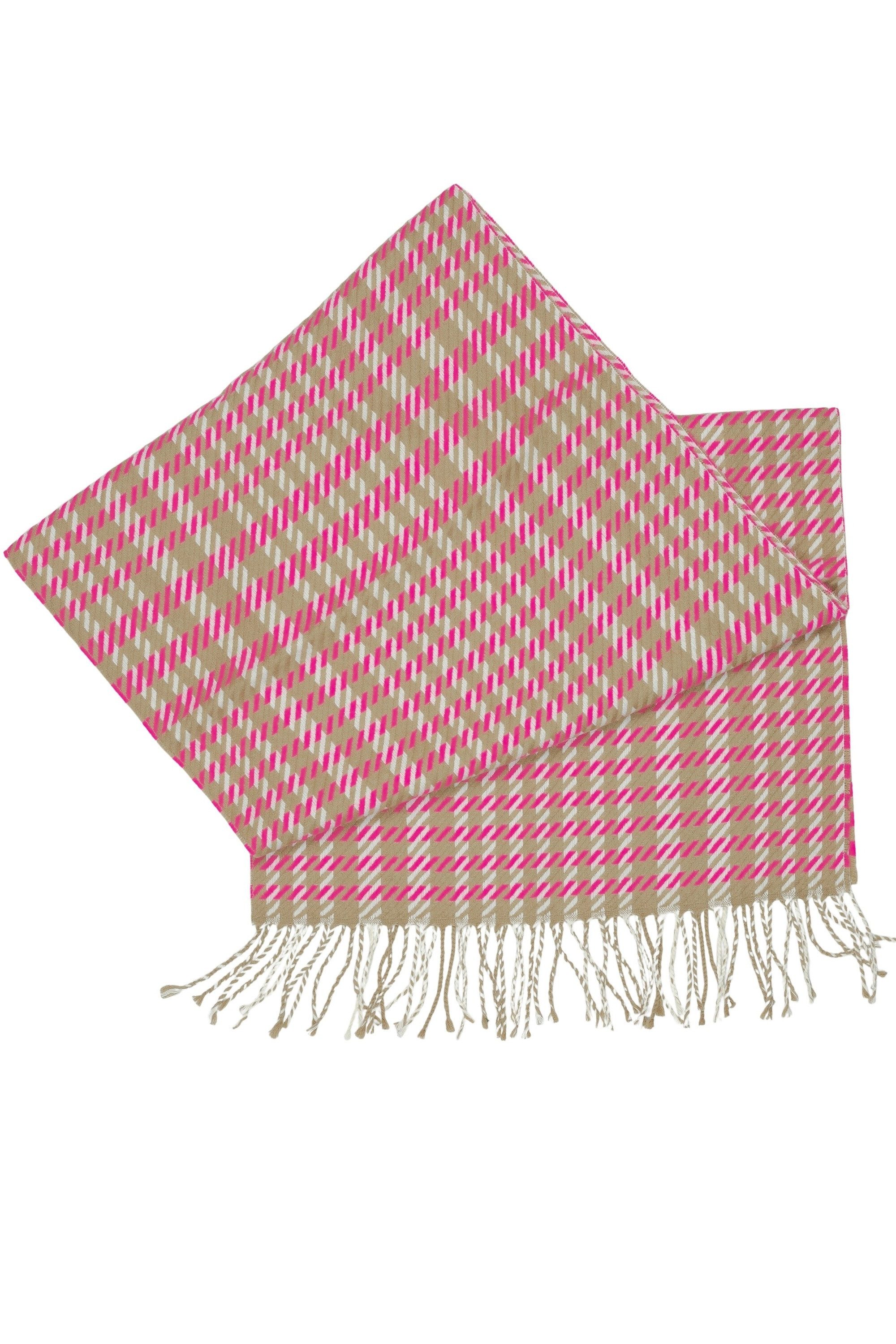 COLLEZIONE ALESSANDRO Wollschal Inverno, (1-St), Made in Italy, mit modernem Karo