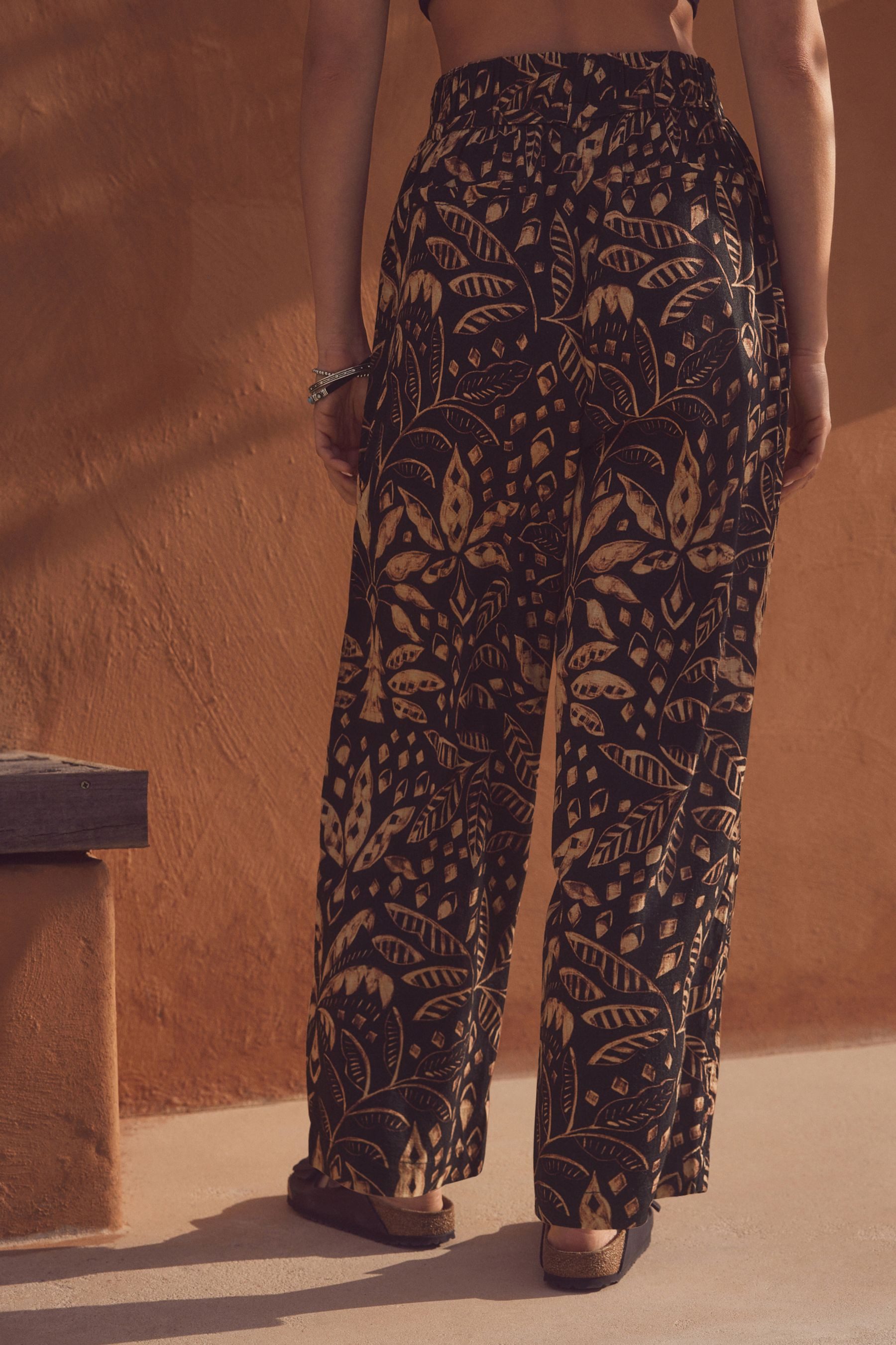 Next Palazzohose Weite Hose zum Binden günstig online kaufen