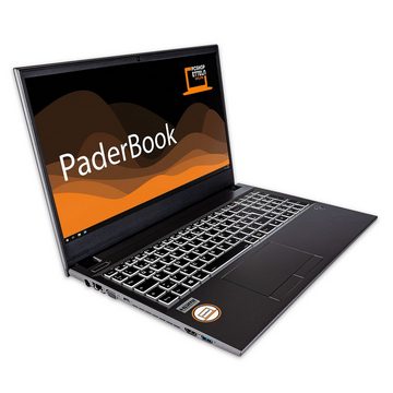 PaderBook Basic i75 Notebook (Intel Core i7 1255U, Iris Xe Graphics G7, 500 GB SSD, fertig installiert & aktiviert)