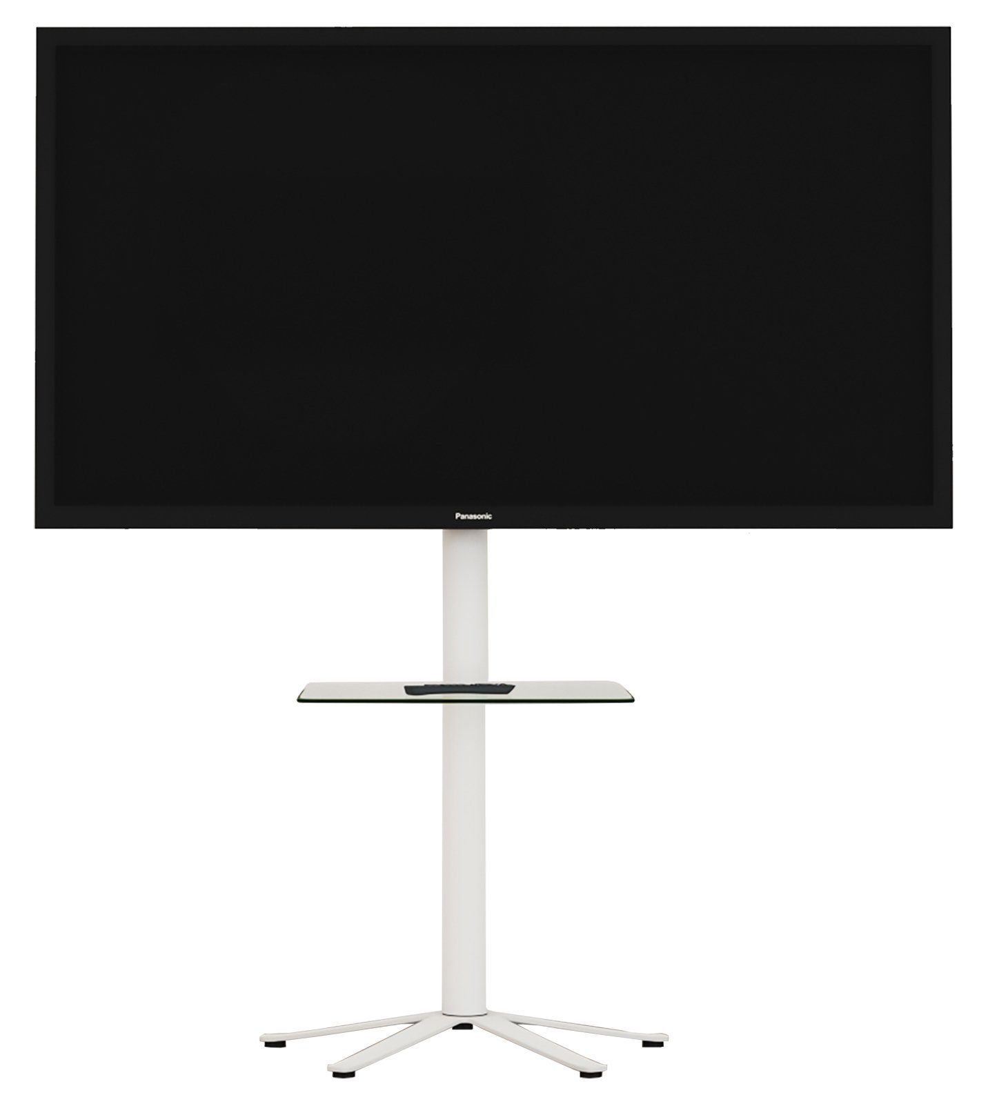 VCM TV-Ständer TV Standfuß Wohnzimmer Xila H. 100 x B. 61 x T. 61, (bis 70 Zoll, 1)