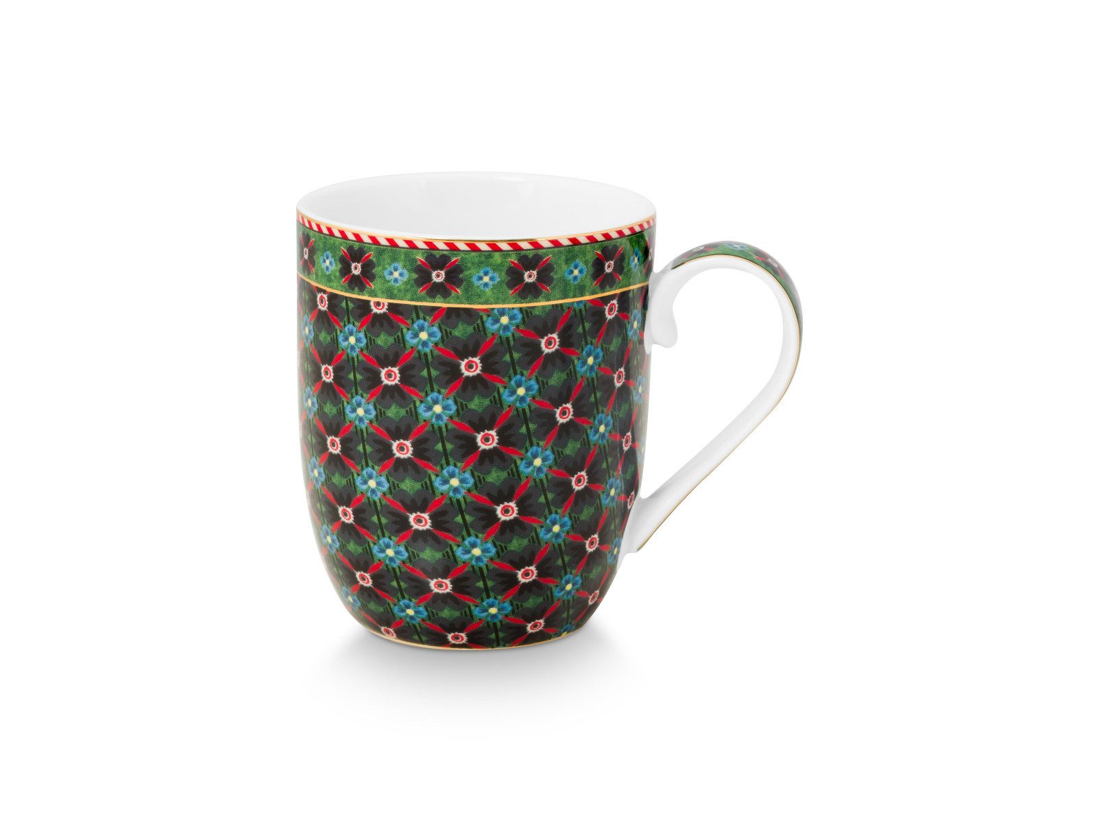 PiP Studio Tasse Berry Blues Tasse 145ml Set2, Porzellan