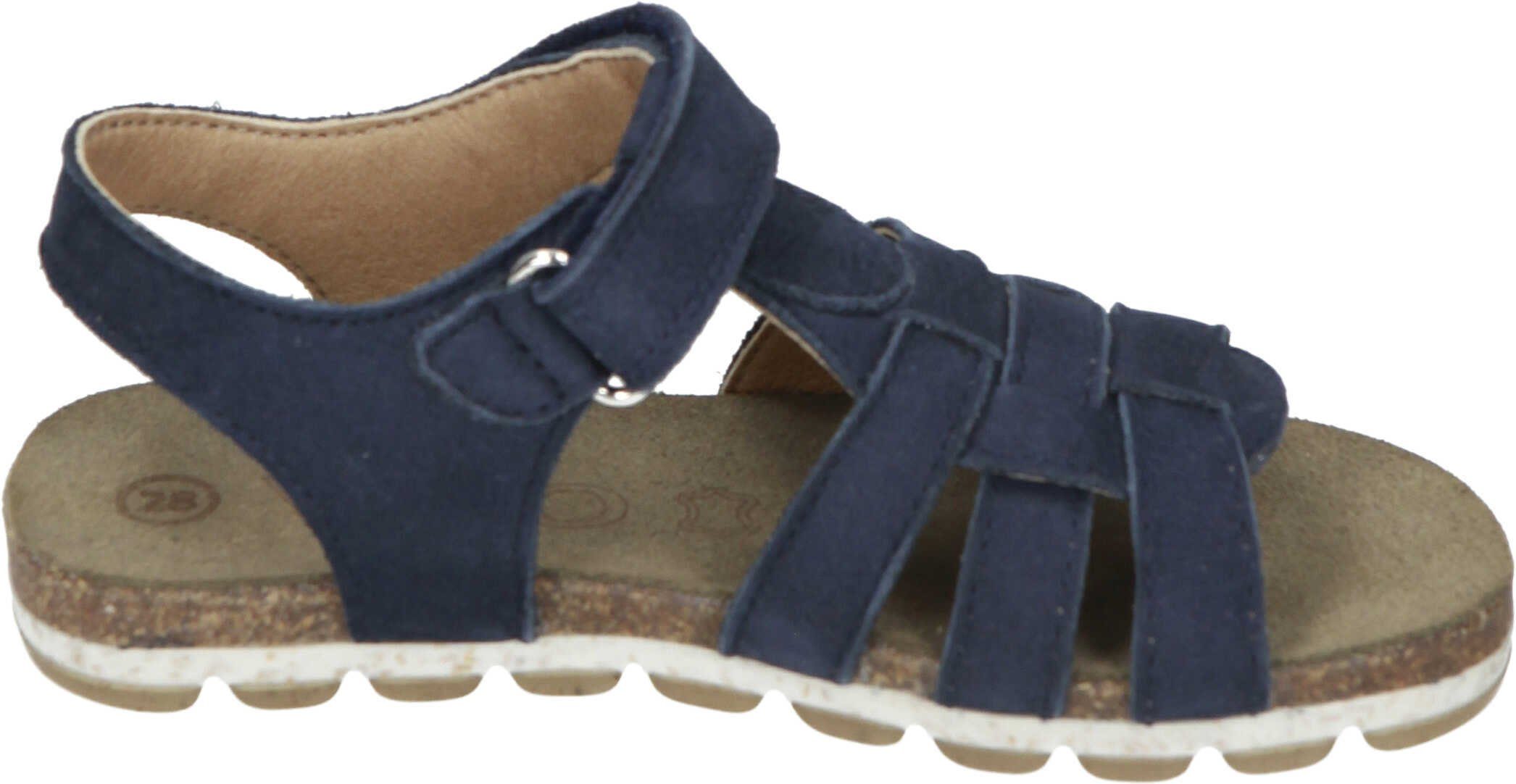 aus blau Vado Sandaletten Sandalette Nubukleder