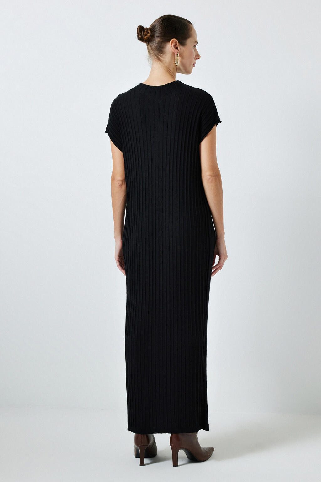 touche prive Maxikleid ÄRMELLOSES STRICKKLEID