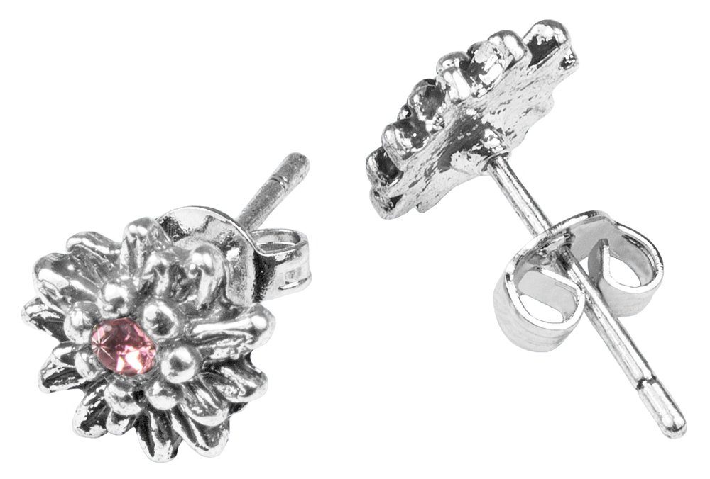 LUISIA® Paar Ohrstecker Edelweiß "Marla" mit Kristallen von Swarovski® - Tr günstig online kaufen
