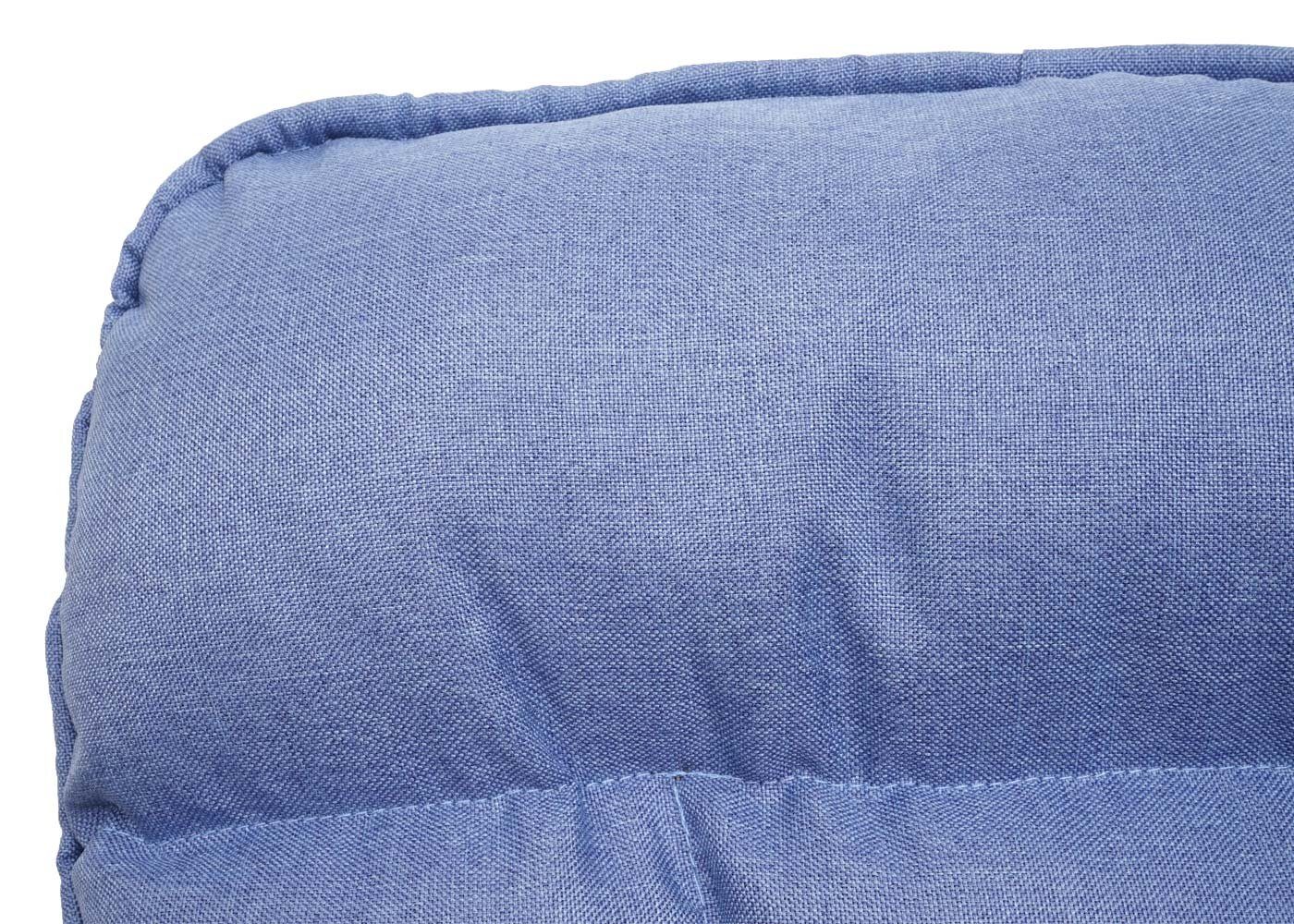 blau dicke blau Verstellbare MCW (1er), Polsterung, Esszimmerstuhl | Rückenlehne, Liegefunktion MCW-K40-E