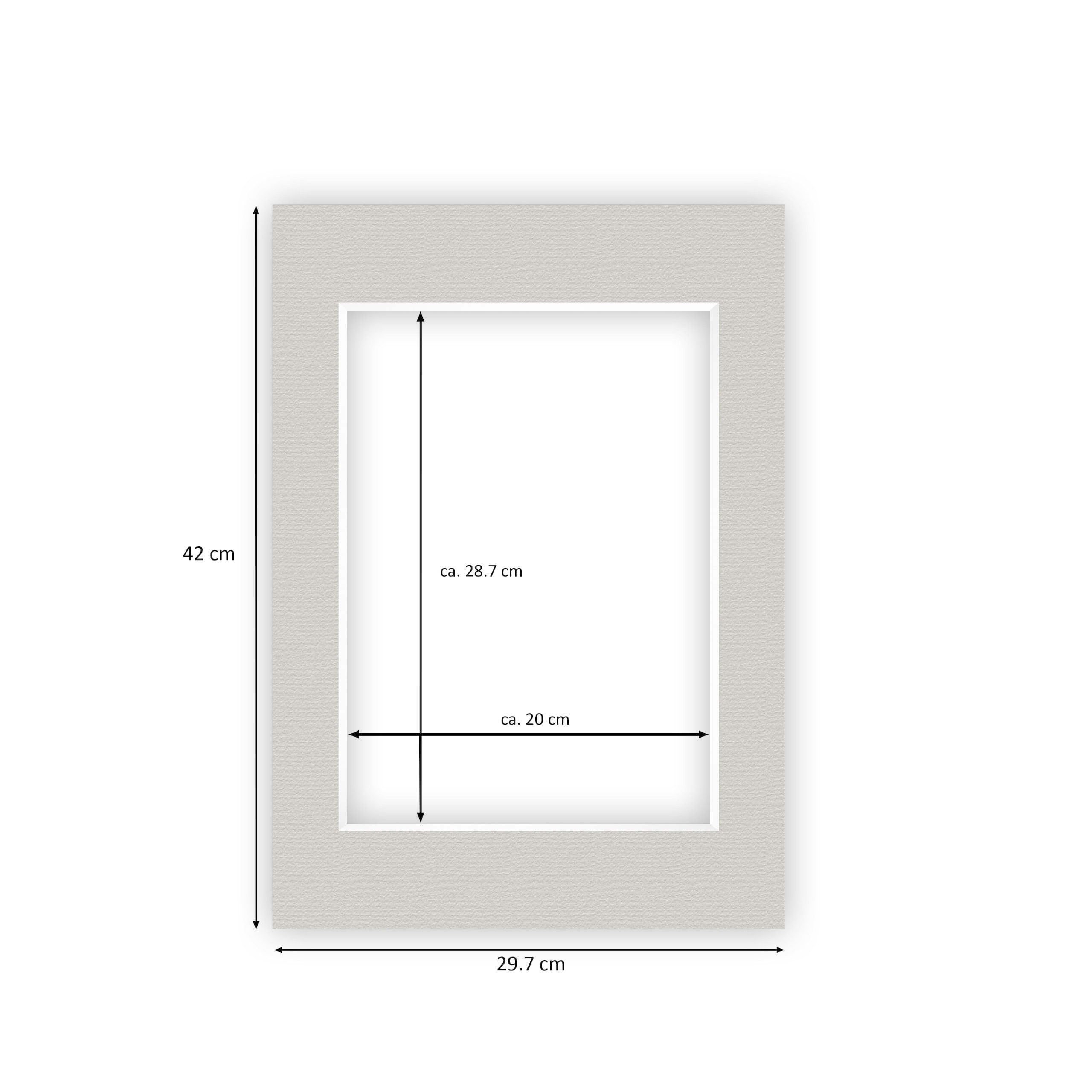 nielsen Bilderrahmen Passepartout Conservation 1,5 mm, günstig online kaufen
