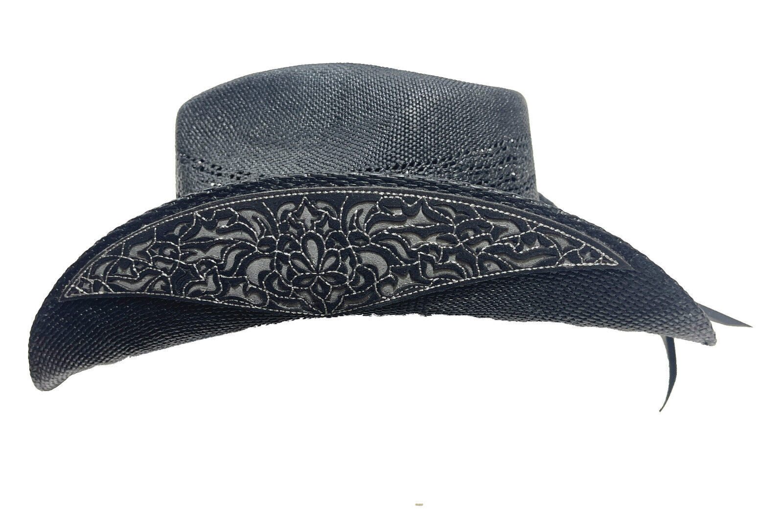 Westernlifestyle Cowboyhut Black Flower Western Cowboyhut günstig online kaufen