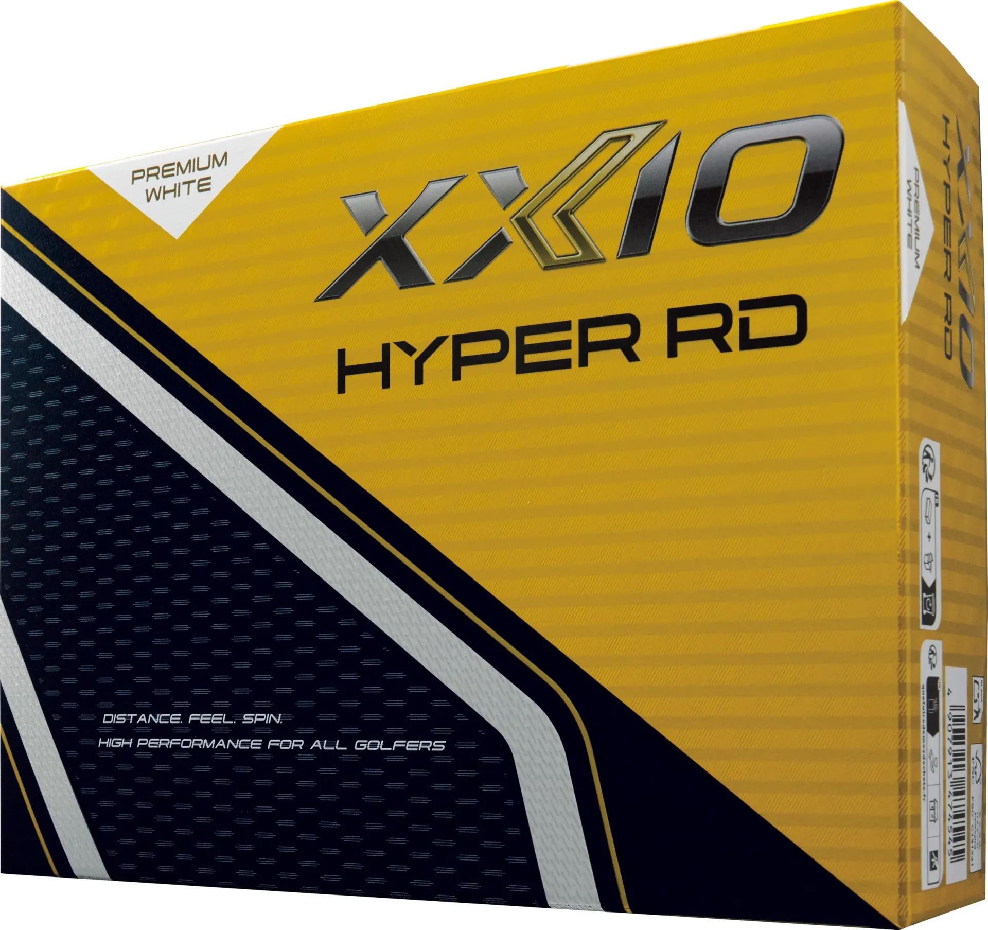 XXIO Golfball XXIO Hyper RD Golfbälle Premium für Länge, Kontrolle & weiches Gefühl
