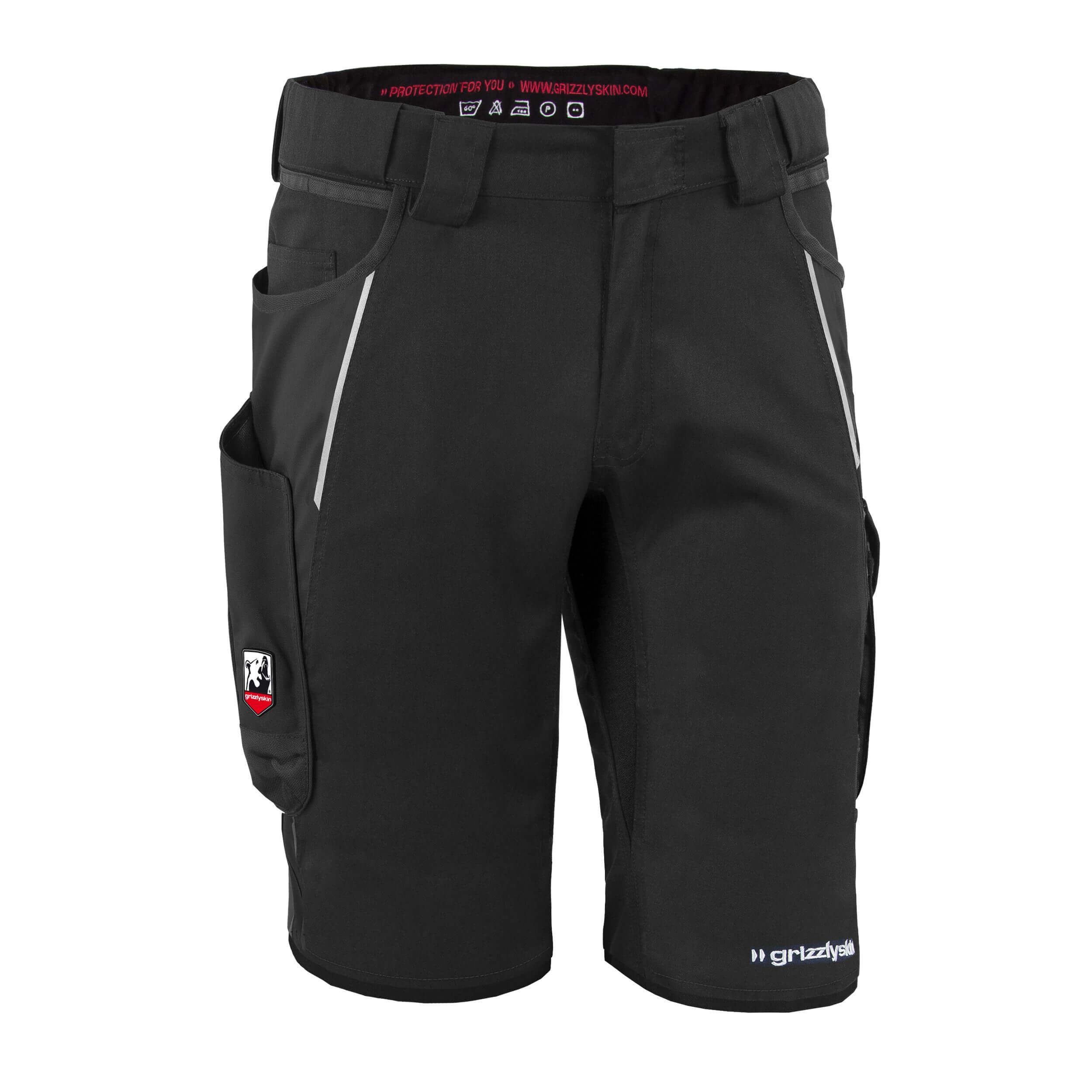 Qualitex Workwear Arbeitsshorts Shorts "IRON" schwarz, günstig online kaufen