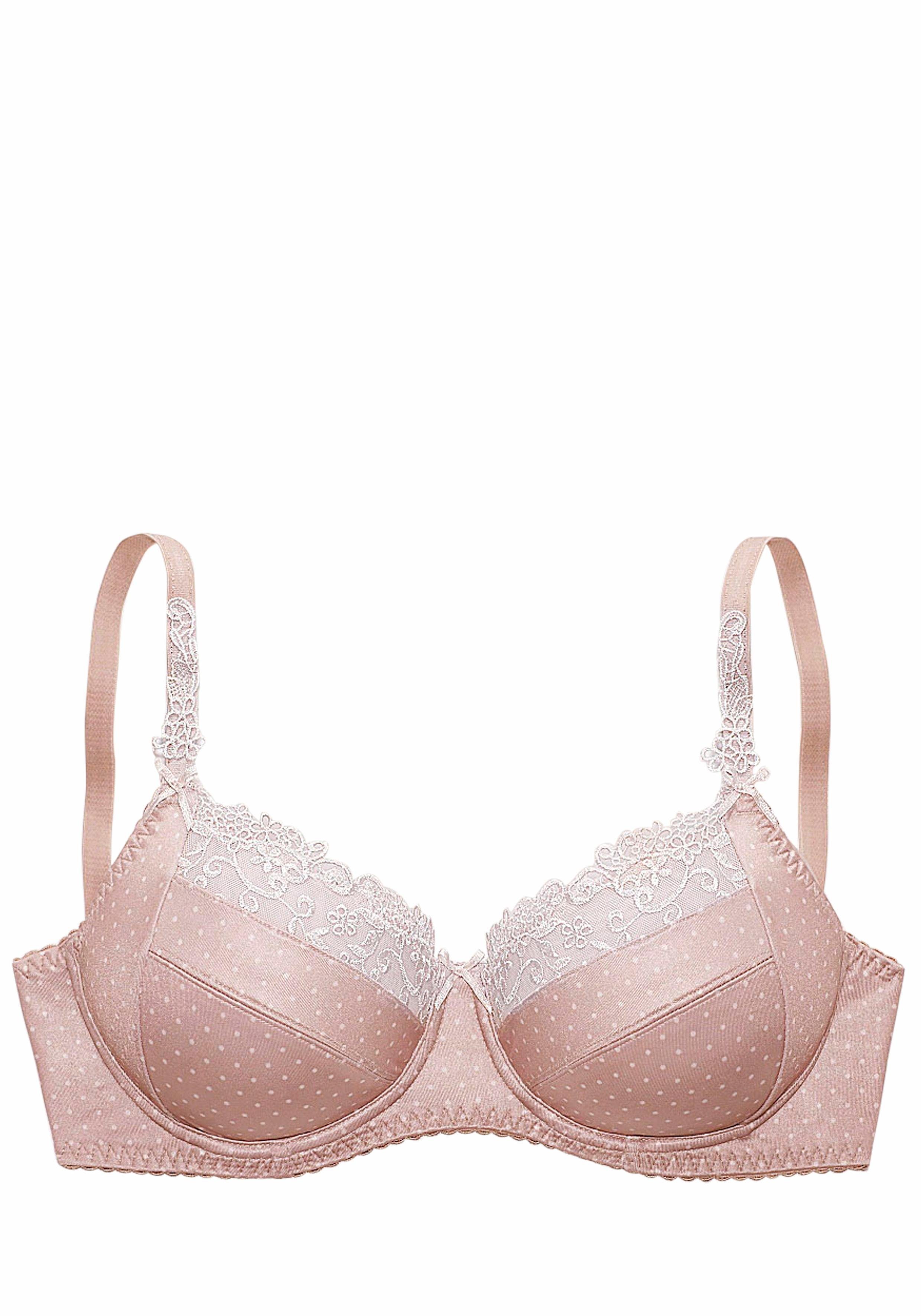 Nuance by Lascana Bügel-BH, Dirndl-BH mit wunderschöner Stickerei – auch ideal für große Größen – Bild 2 von 5