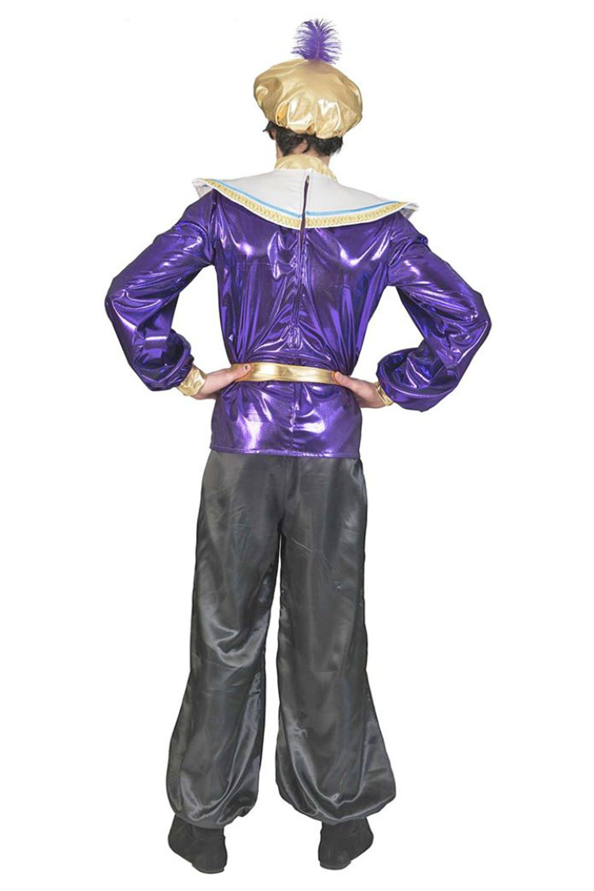 Funny Fashion Kostüm Orient Prinz Sultan Kostüm für Herren, Märchenhaf
