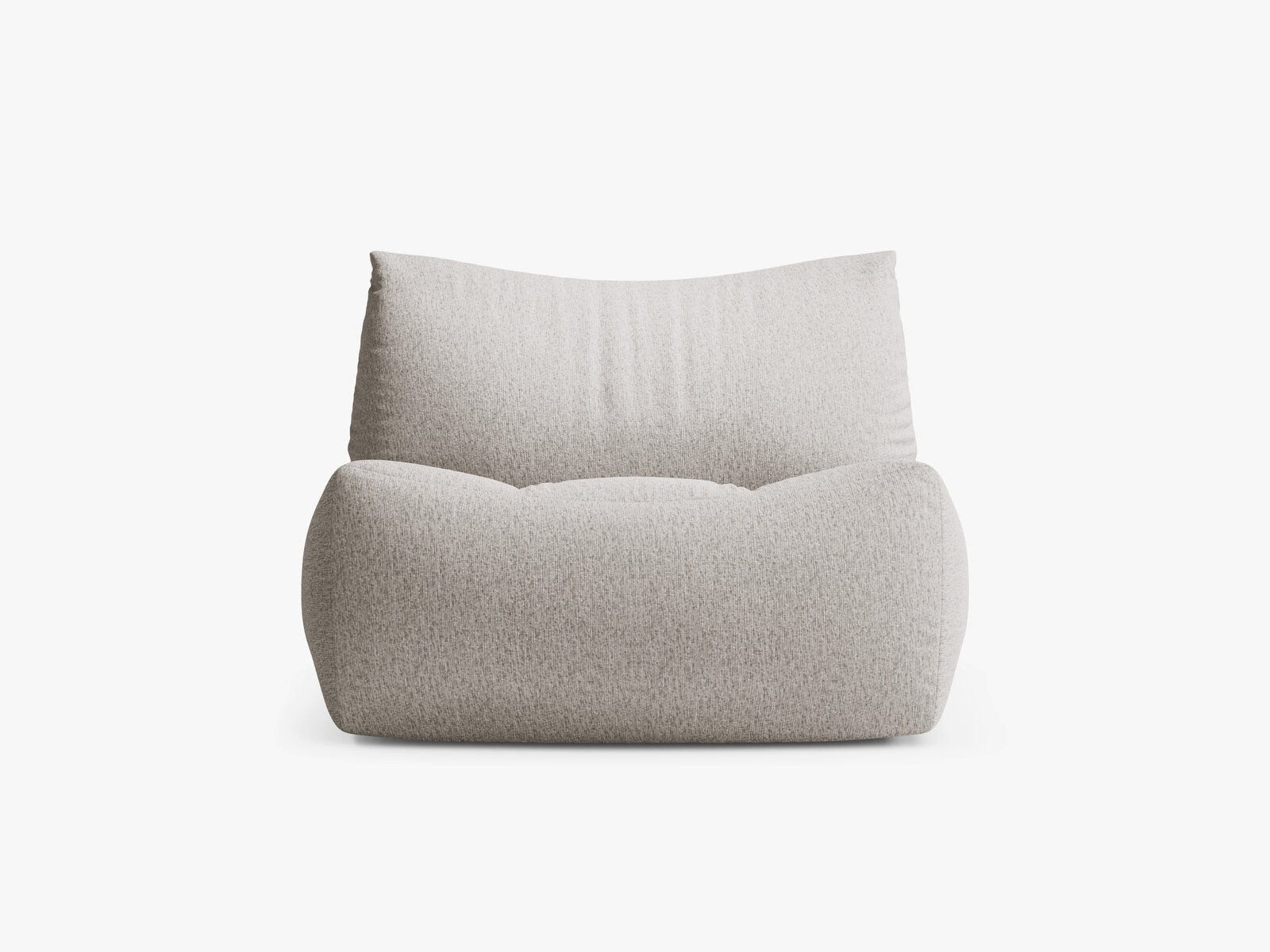 Micadoni Sessel Tove, Bodennahes Loungesessel-Design mit weicher Polsterung