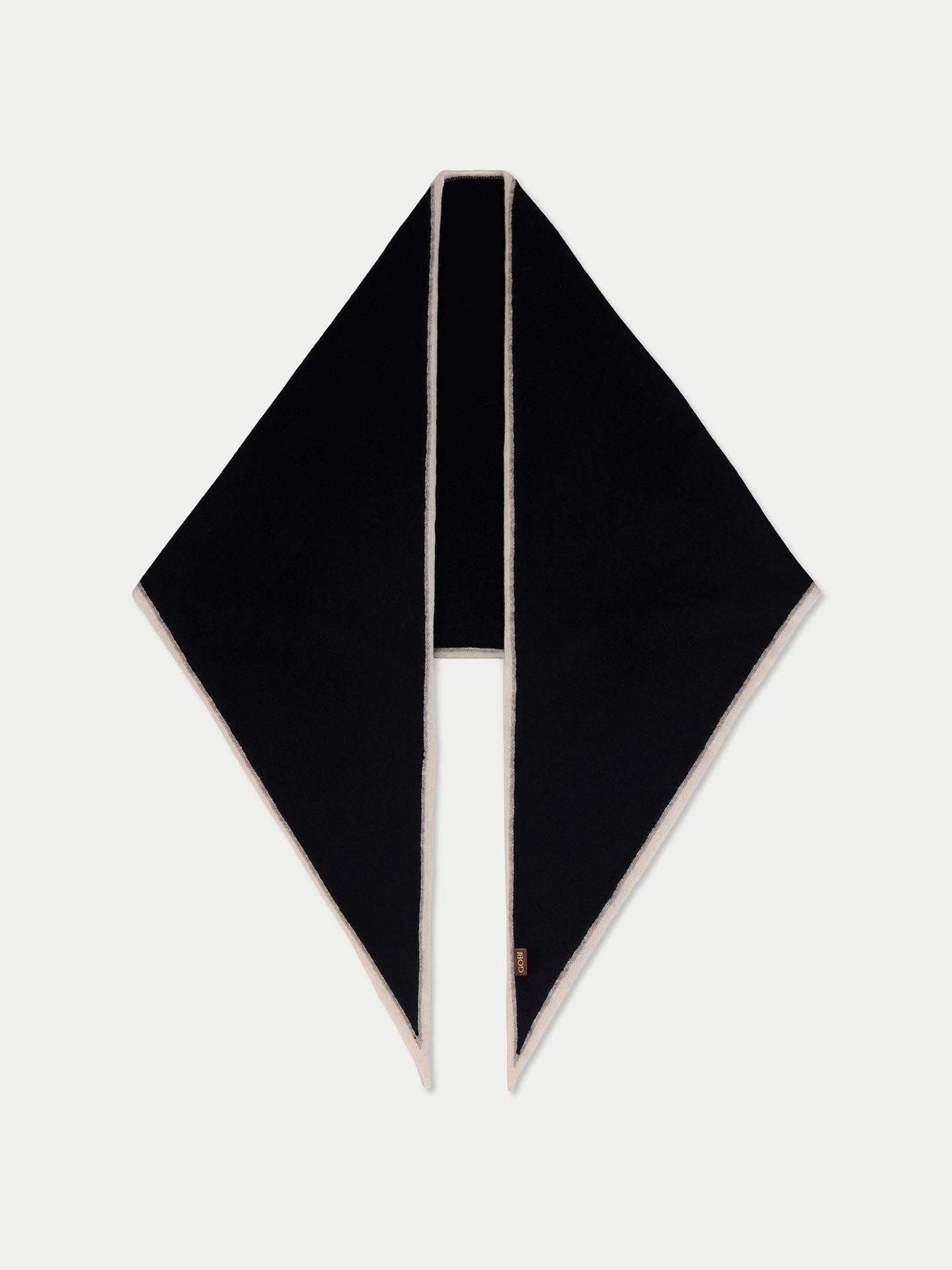 GOBI Cashmere Strickschal Kaschmirschal in Diamantform