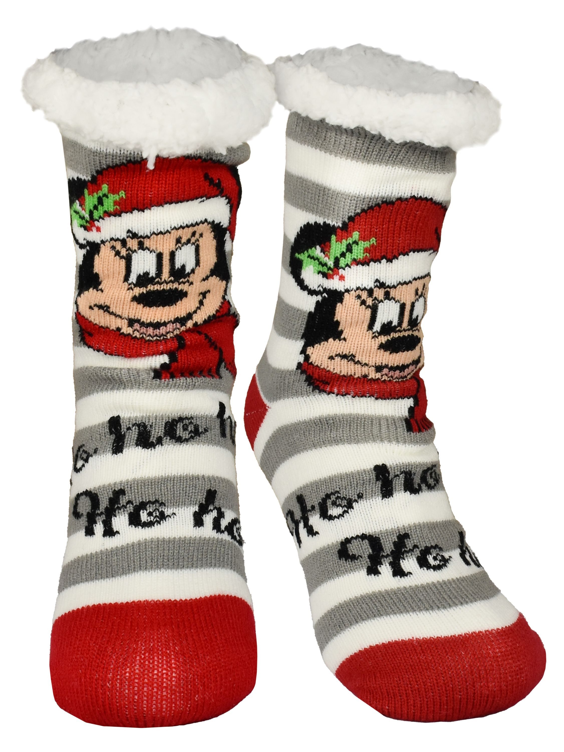 Haussocken Disney Mickey Mouse Hüttensocken Haussocken Kuschelsocken Socken
