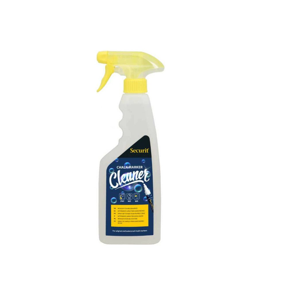 Securit Büroklammer Reinigungsspray für Kreidemarker - 0,5kg