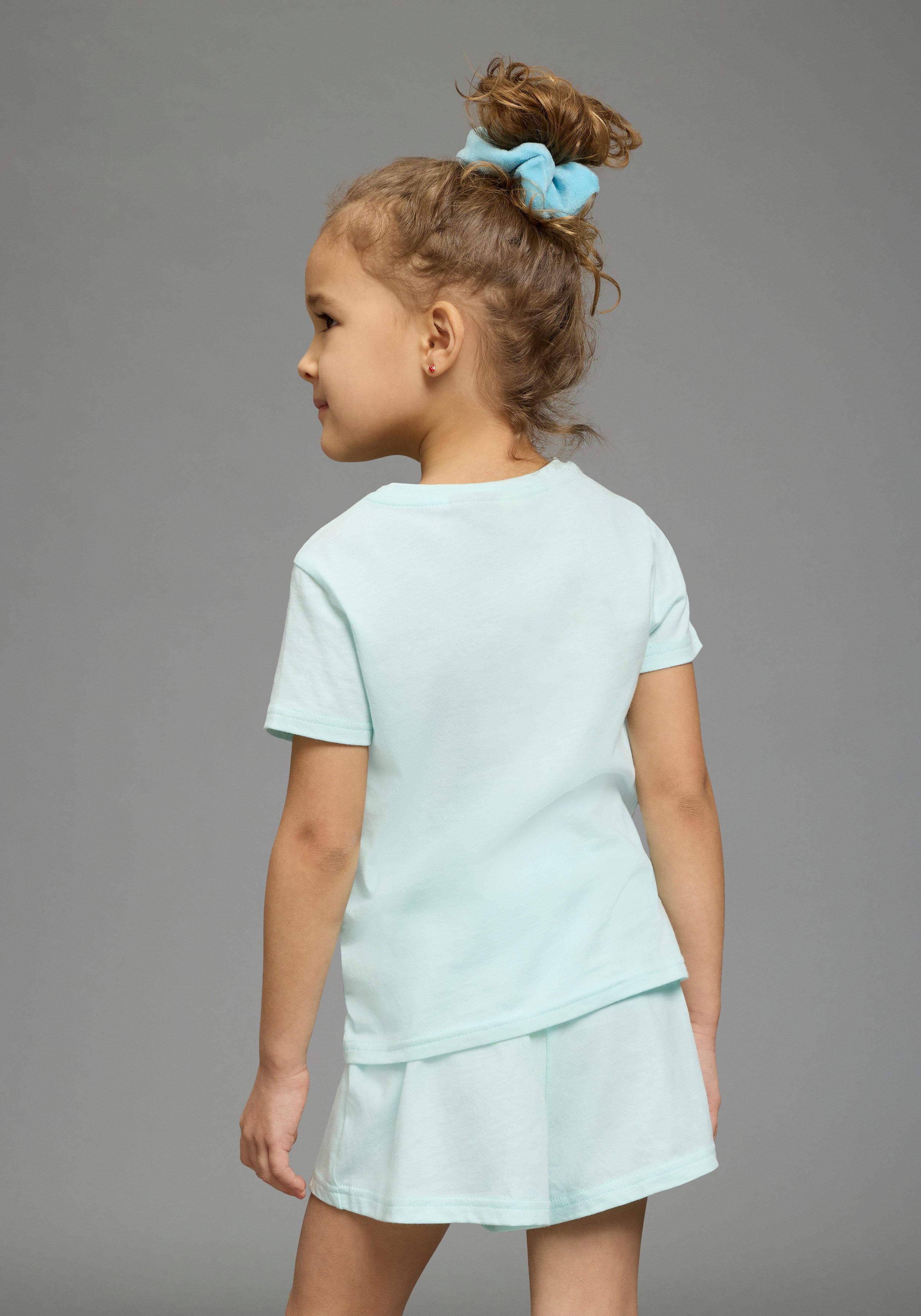KIDSWORLD Shirt & Shorts STITCH 2tlg. Set von Disney (Set, 2-tlg) verschiedene Größen, bedrucktes Design, aus Baumwolle