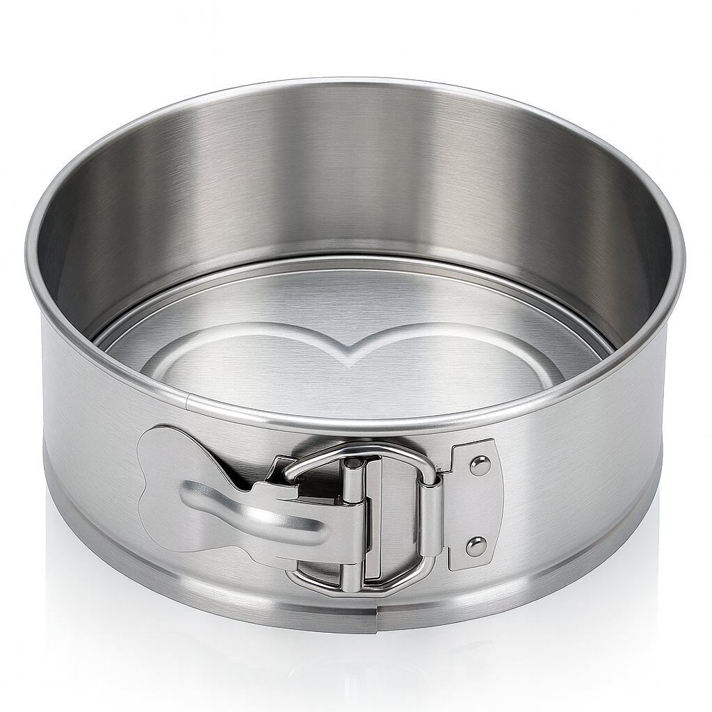 immer Springform Kuchenform Edelstahl Backform "Mini" unbeschichtet PFAS-frei 18 cm, (2-tlg)