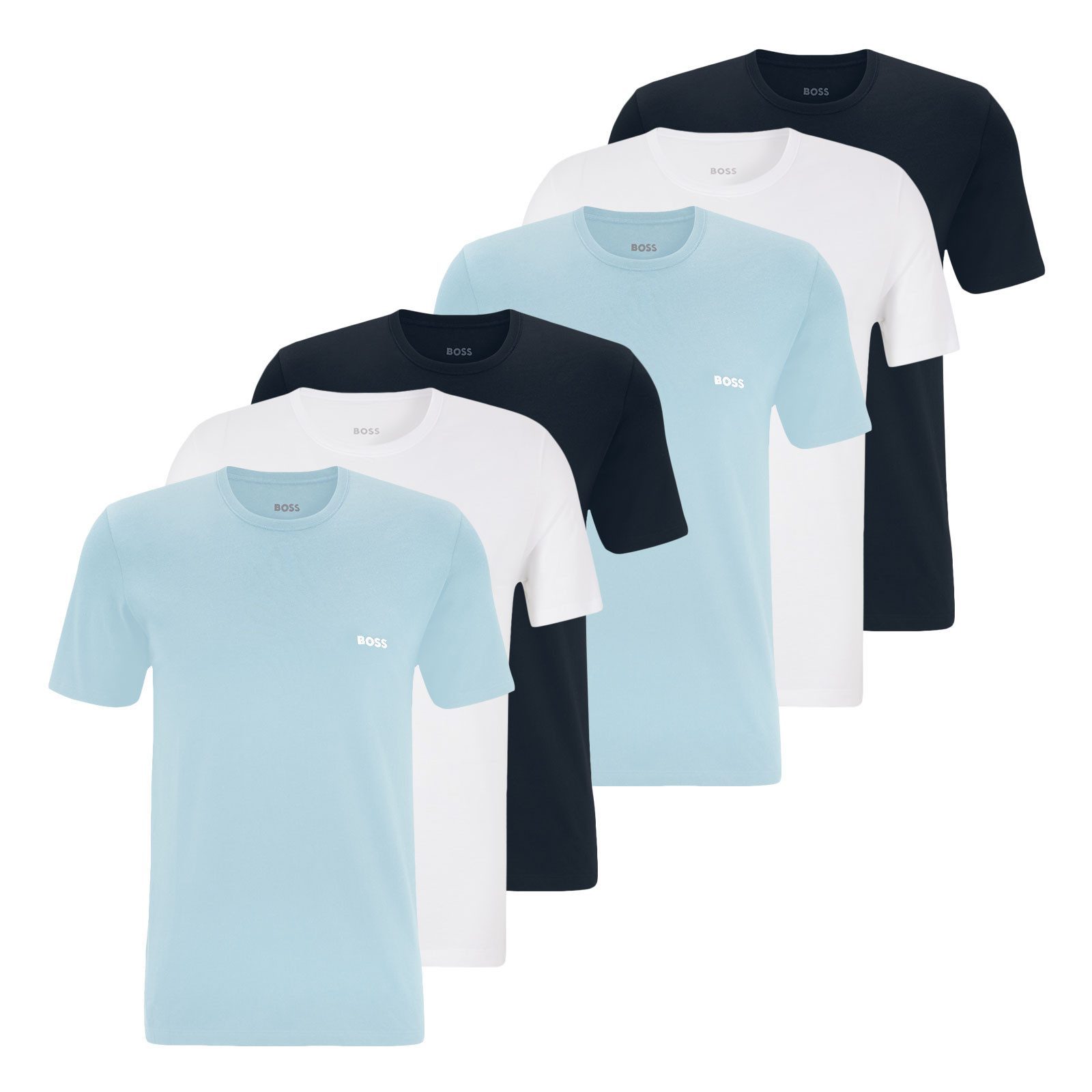 BOSS Unterziehshirt Classic T-Shirt (6-St) mit günstig online kaufen