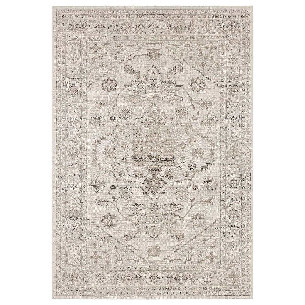 NORTHRUGS Teppich In- & Outdoor Teppich Navarino Creme Taupe, rechteckig, Höhe: 8 mm