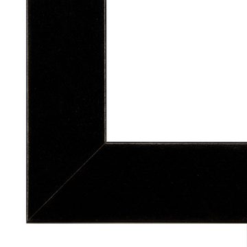 myposterframe Einzelrahmen Rahmen Maia, (1 Stück), 20x20 cm, Schwarz, MDF