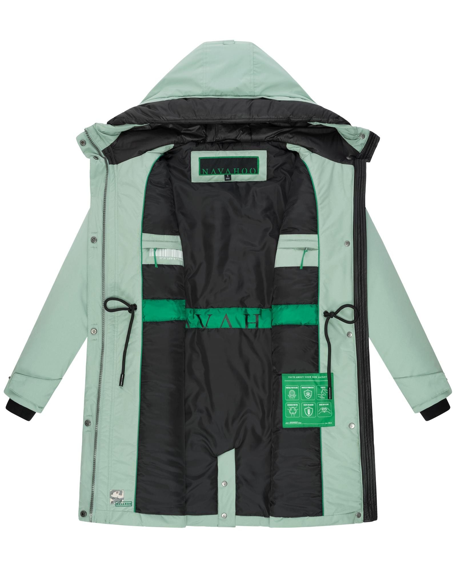 Navahoo Winterjacke Eissturm 14 Wasserabweisende Jacke mit Kapuze – Bild 5 von 5