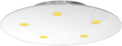 EVOTEC LED Deckenleuchte SUN LED, Dimmfunktion, LED fest integriert, Warmweiß, LED Deckenlampe
