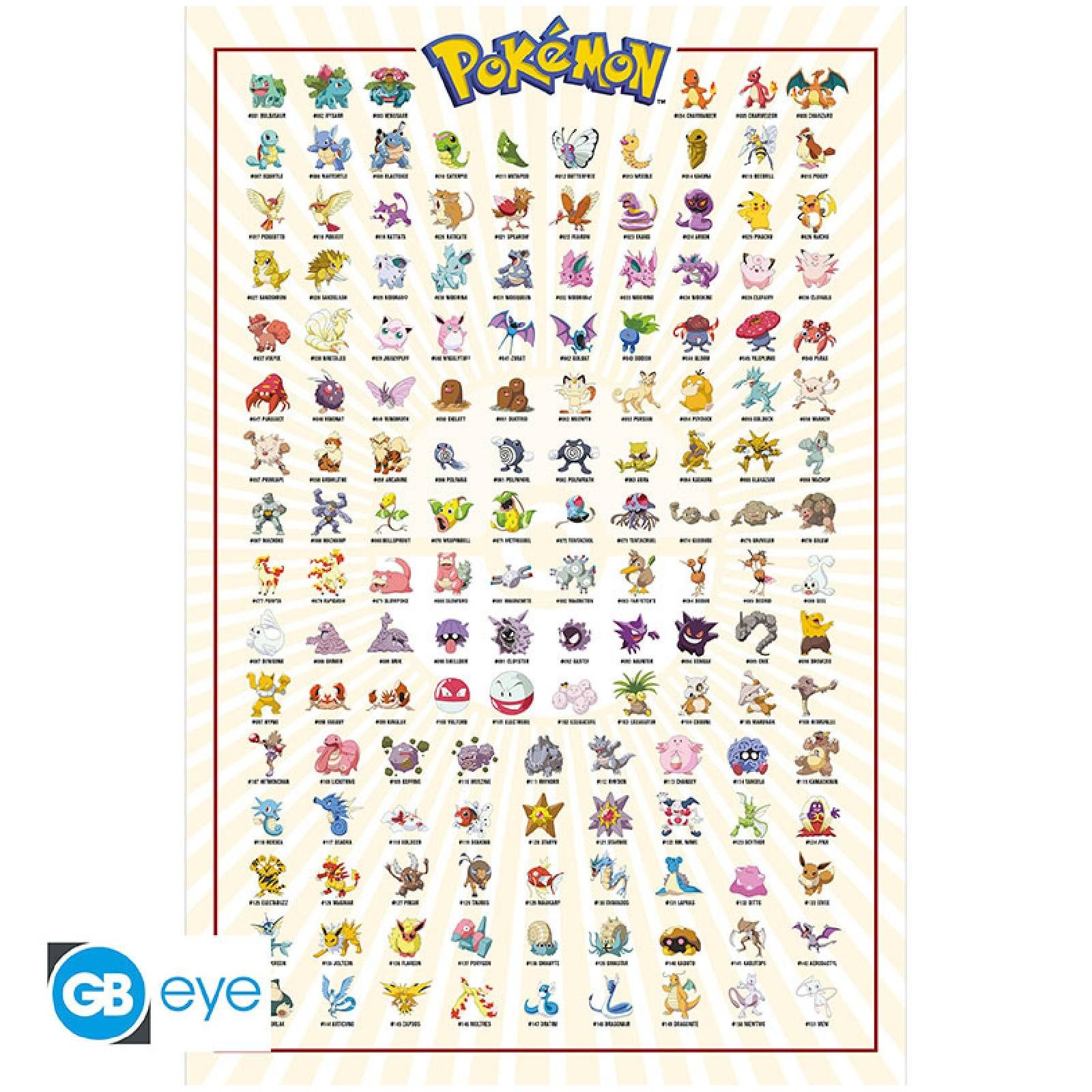ABYstyle Poster POKEMON - Poster Maxi günstig online kaufen