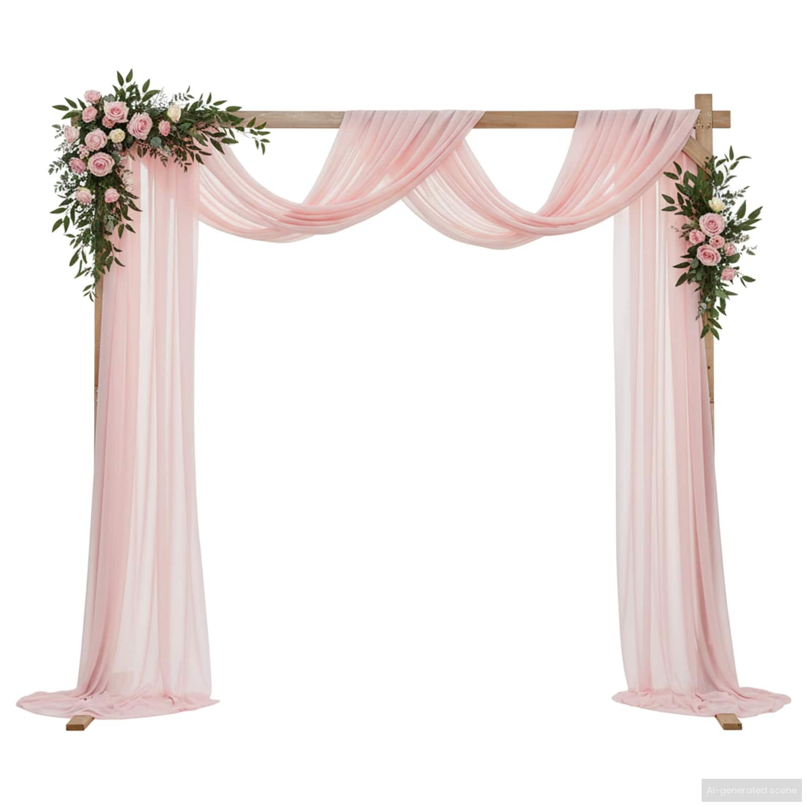 vidaXL Pergola Hochzeitsbogen Hellbraun 225 x 95 x 226 cm Massives Kiefernholz, (1-tlg) – Bild 3 von 5