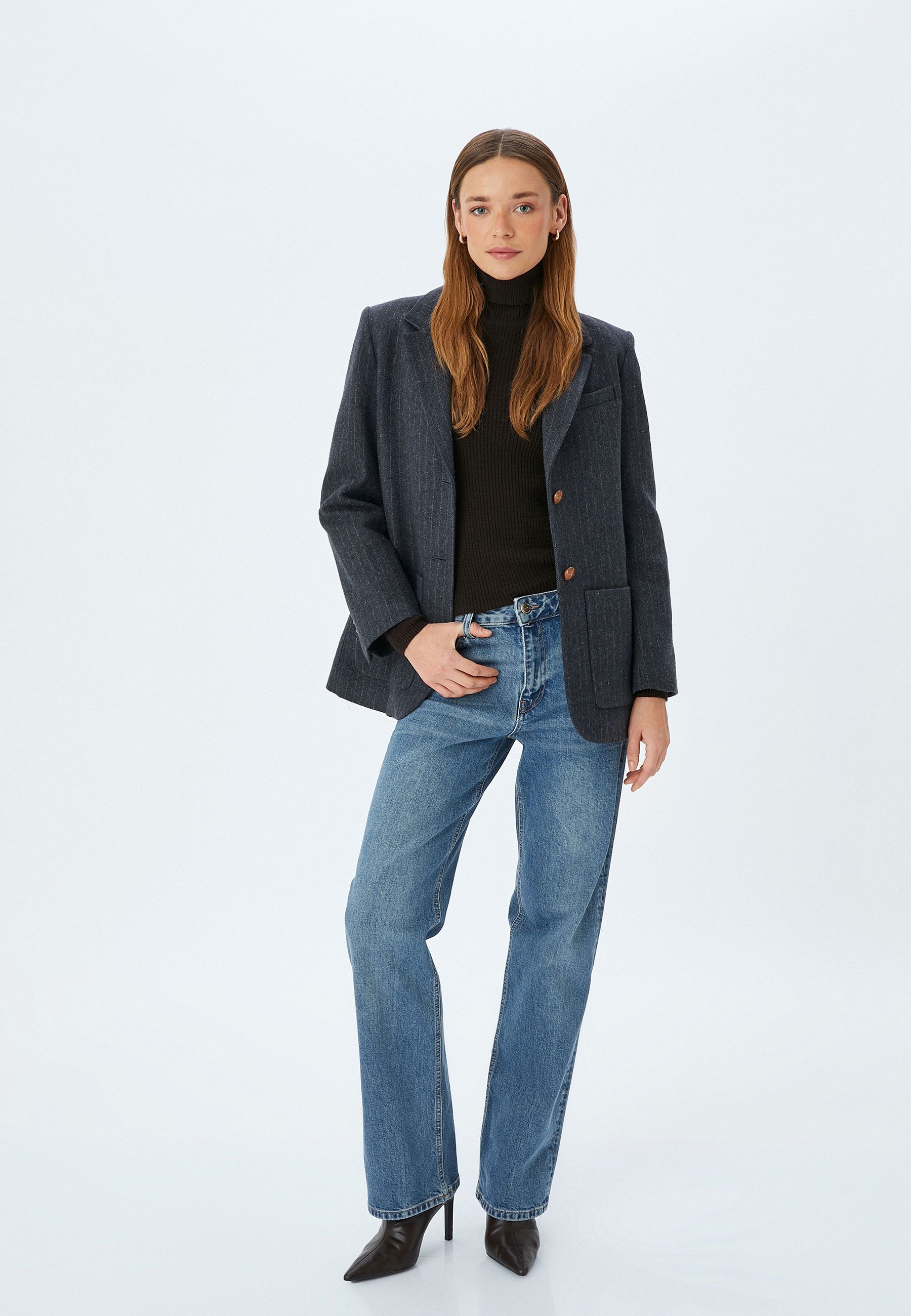 Koton Straight-Jeans Denim Straight Straight-Jeans