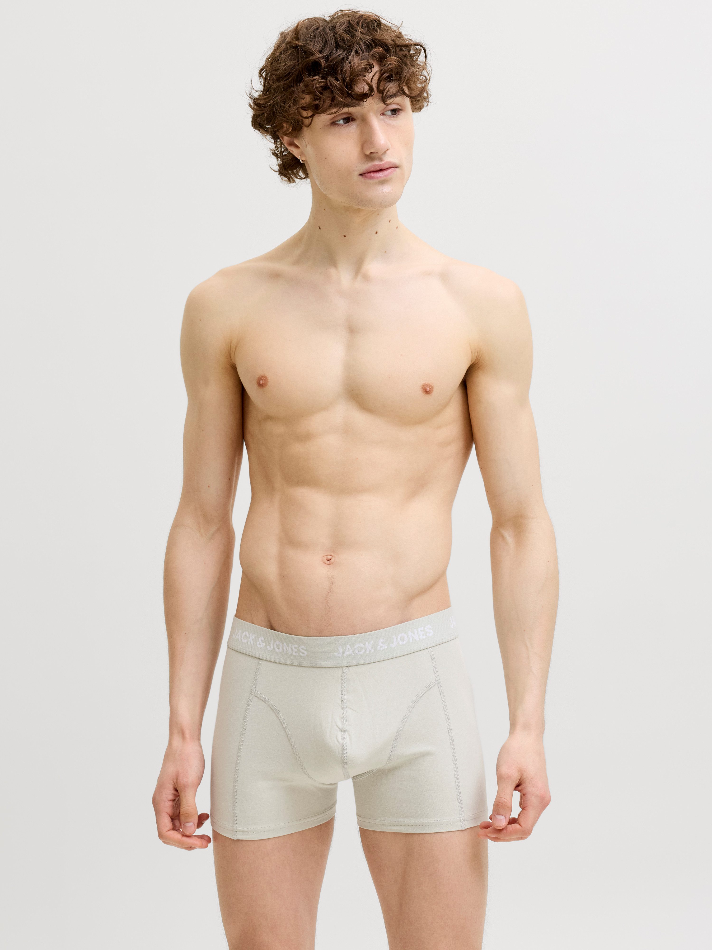 Jack & Jones Trunk JACBEN TRUNKS 7 PACK STYD (Packung, 7-St) Baumwollmischung, elastischer Bund