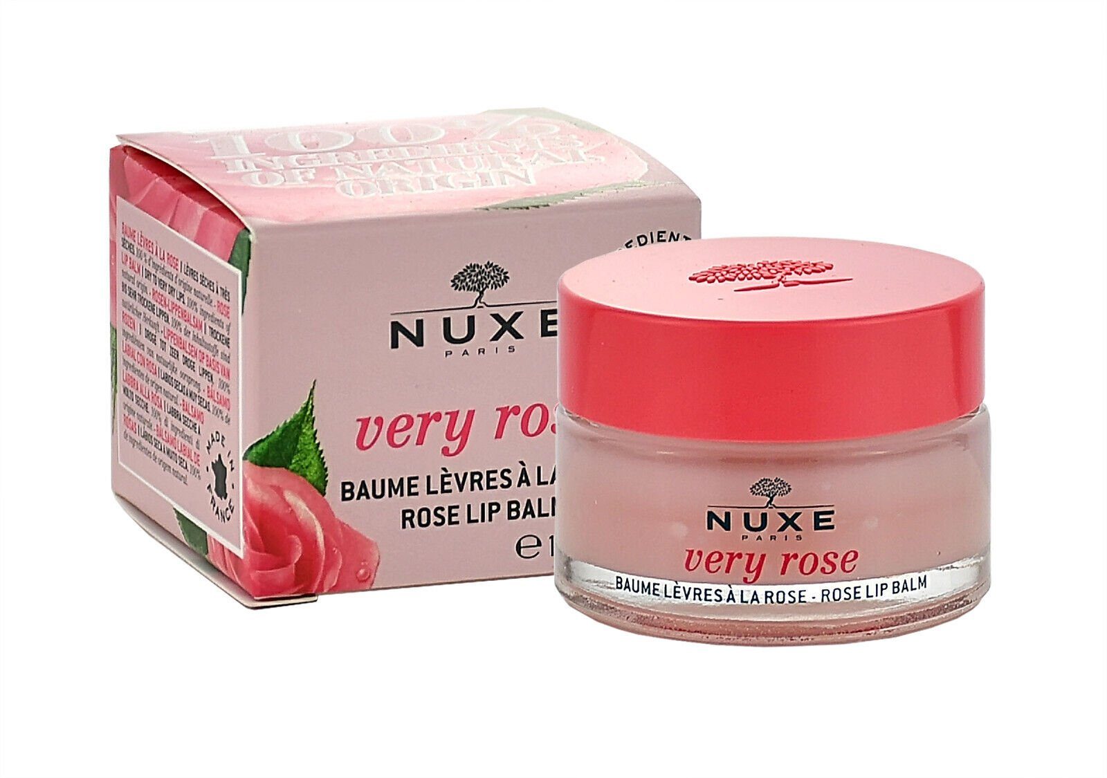 Nuxe Paris Lippenpflegestift NUXE VERY ROSE LIP BALM 15G