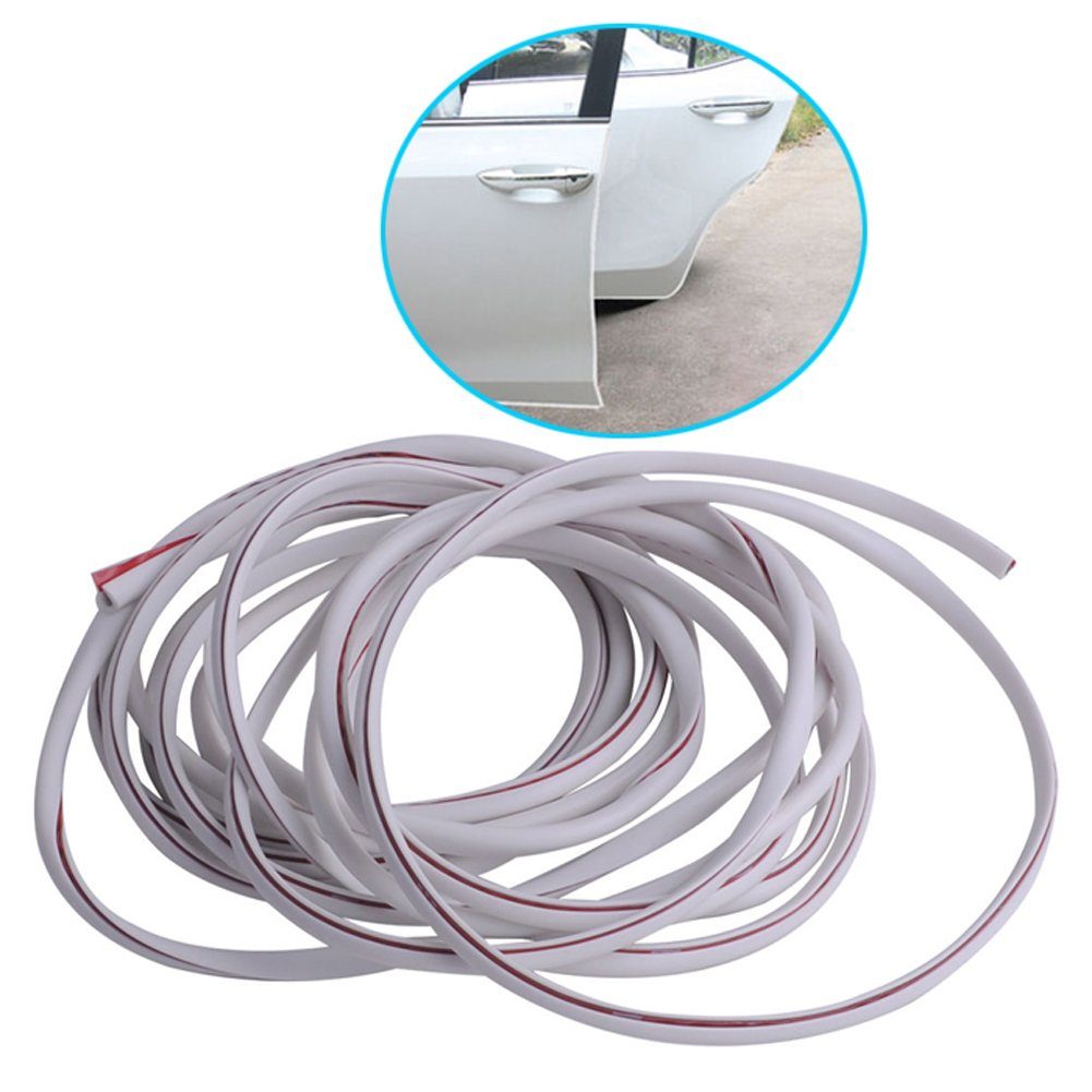 Bolwins Dichtungsband B84C 5m Auto Türschutz Streifen Kantenschutz Dichtung Tür AntiKratzer, (Packung, 1-St., Autotür-Kantenschutzleiste 1-St), selbstklebend, flexibel, stoßabsorbierend, wetterfest