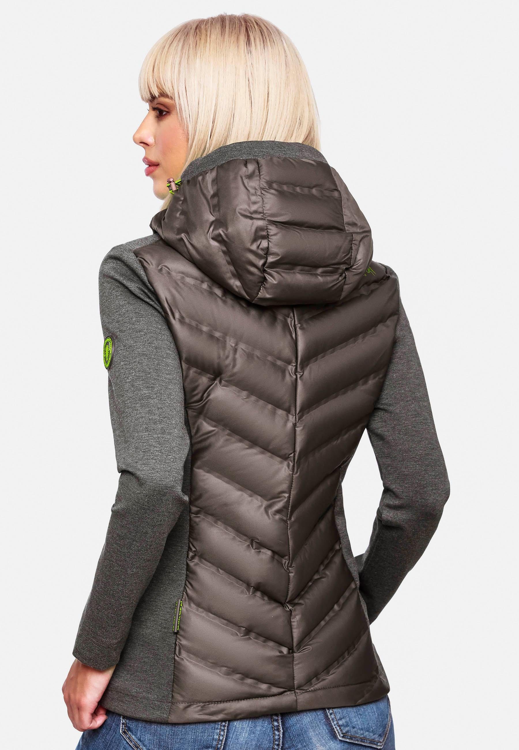 Navahoo Outdoorjacke Nimm Mich Mit stylische Übergangsjacke mit Kapuze