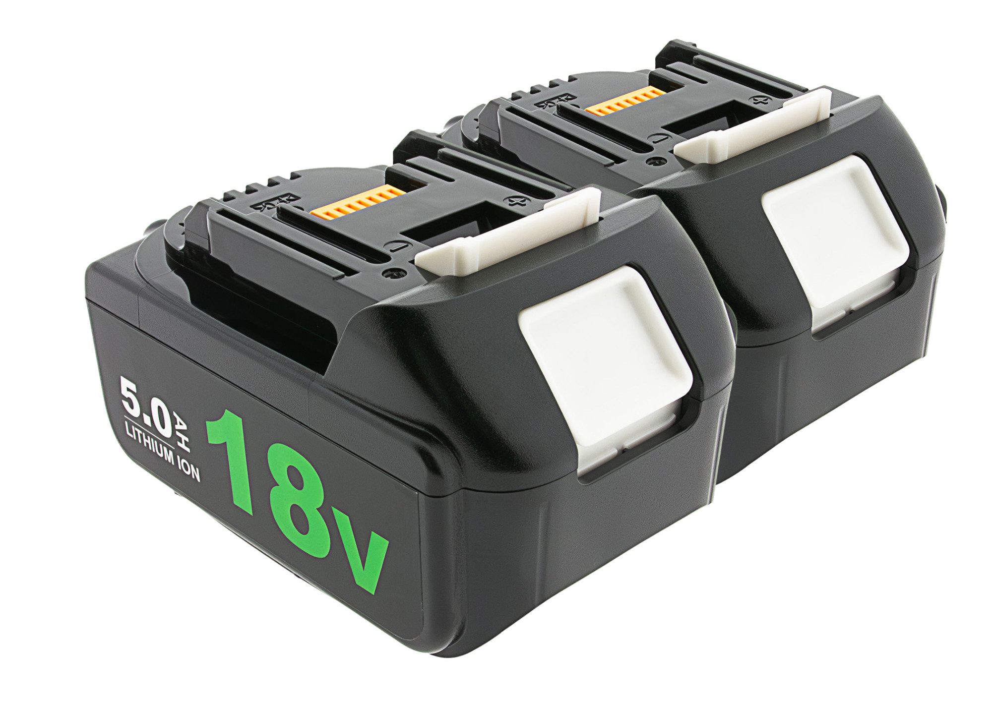 Patona 2er-Set PATONA Akku Makita BL1850 LED 18V 5.0Ah Akku
