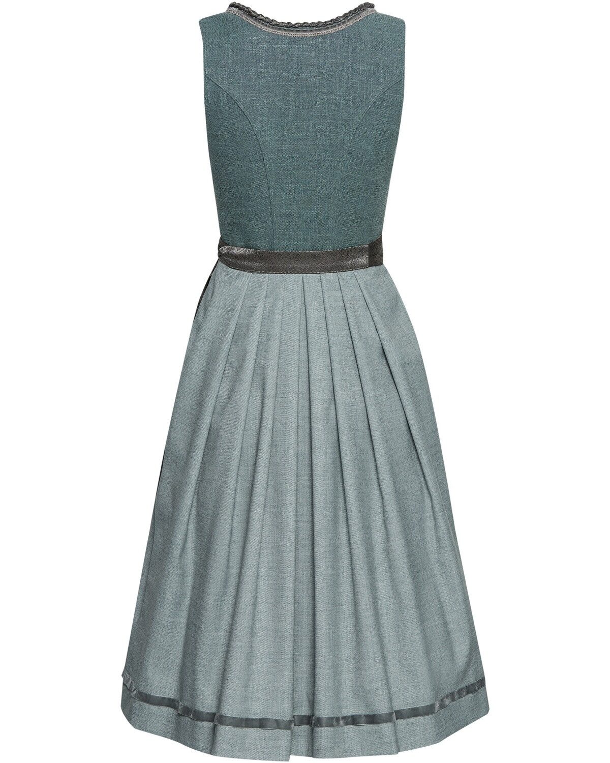 Krüger Madl Dirndl Midi Dirndl mit Struktur günstig online kaufen