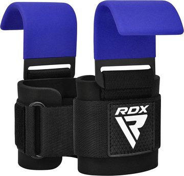 RDX Handgelenkstütze RDX Lifting Straps Hooks Strength Training, Handgelenk Schutz