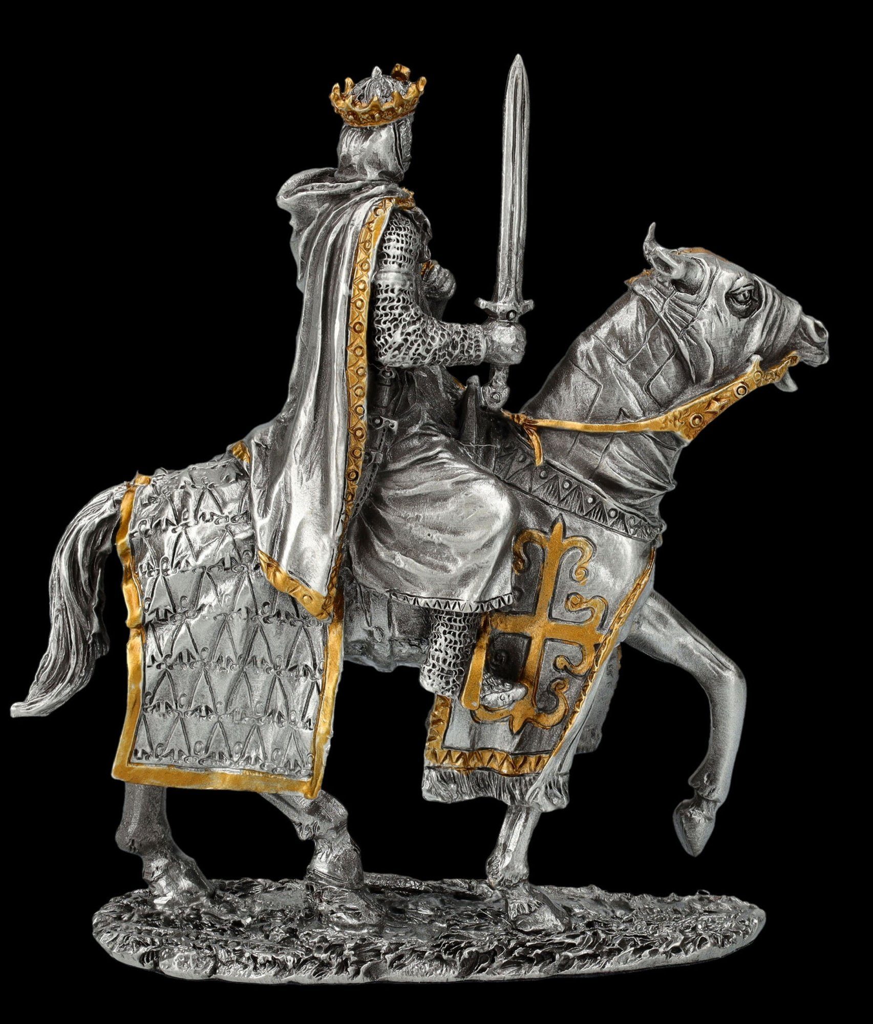 Ritter - Pferd Veronese - GmbH Dekofigur auf Dekofigur König Mittelalter Shop Zinnfigur - Figuren