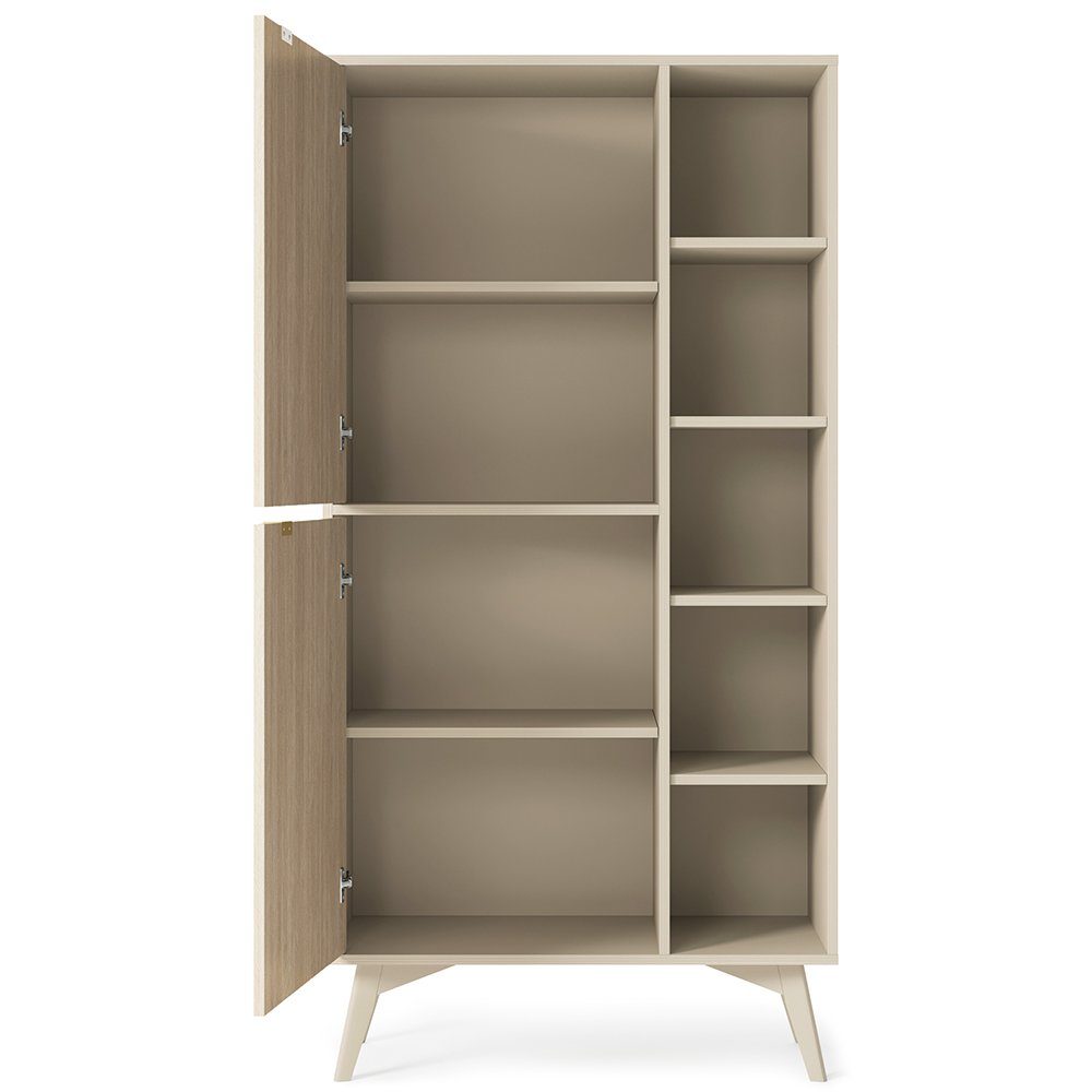 Lomadox Regal FAREHAM-160, sandfarben, Front mit günstig online kaufen