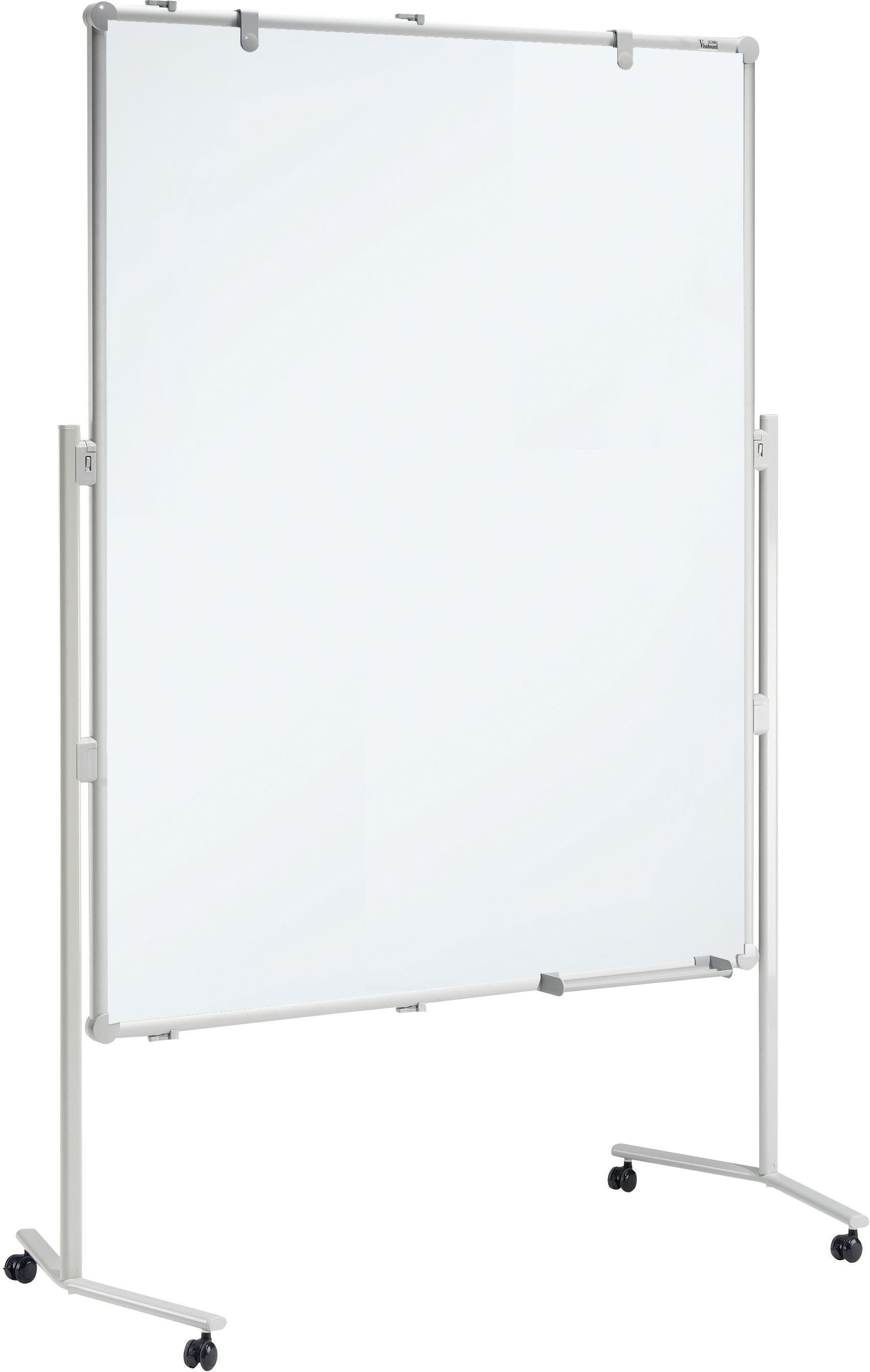 MAUL Standtafel Moderationstafel professionell 150x120 cm Textil/Whiteboard