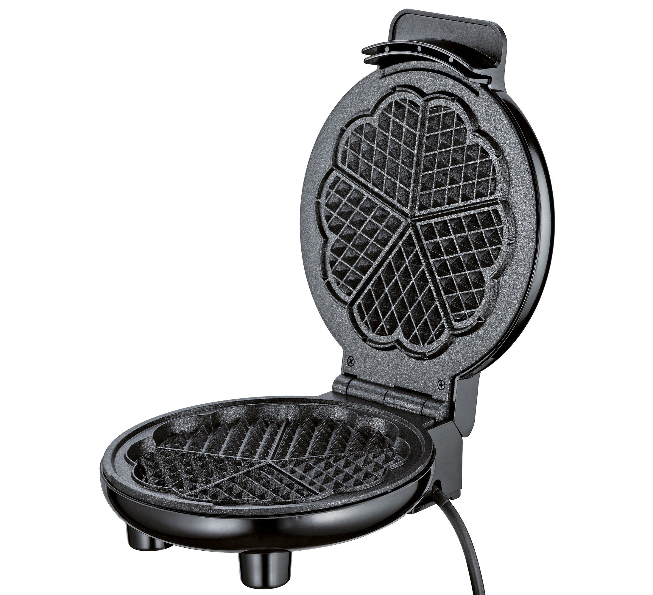 Cilio Waffeleisen Waffeleisen Waffelautomat Belgische Waffeln Cilio CLASSIC Herz 492699, 1000,00 W