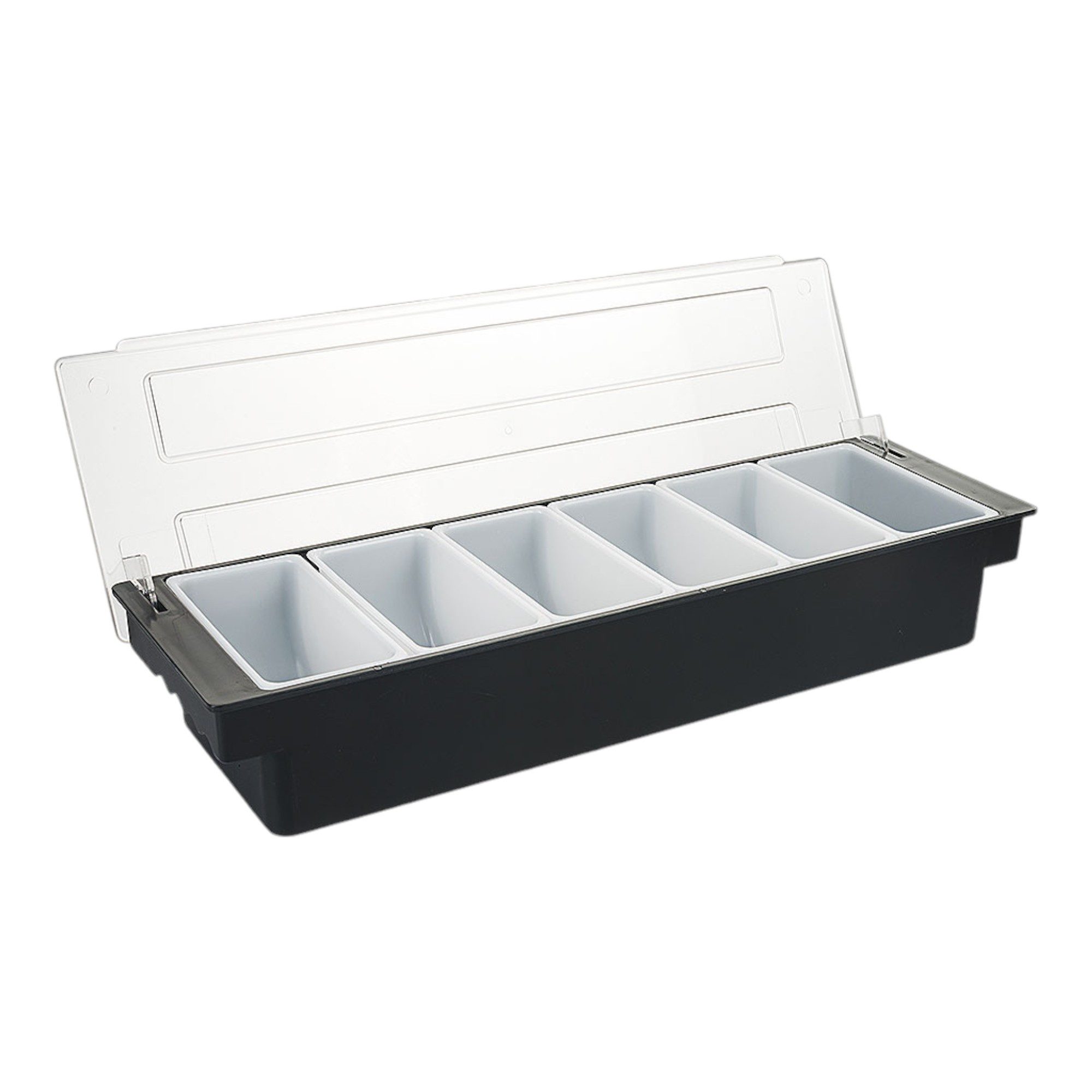 Cocktail-Set Bar- und Zutatenbehälter Cocktailbehälter mit 6 Einsätzen á 473 ml