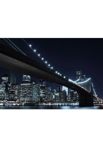 HOME AFFAIRE Фотообои »New York by night&laqu...
