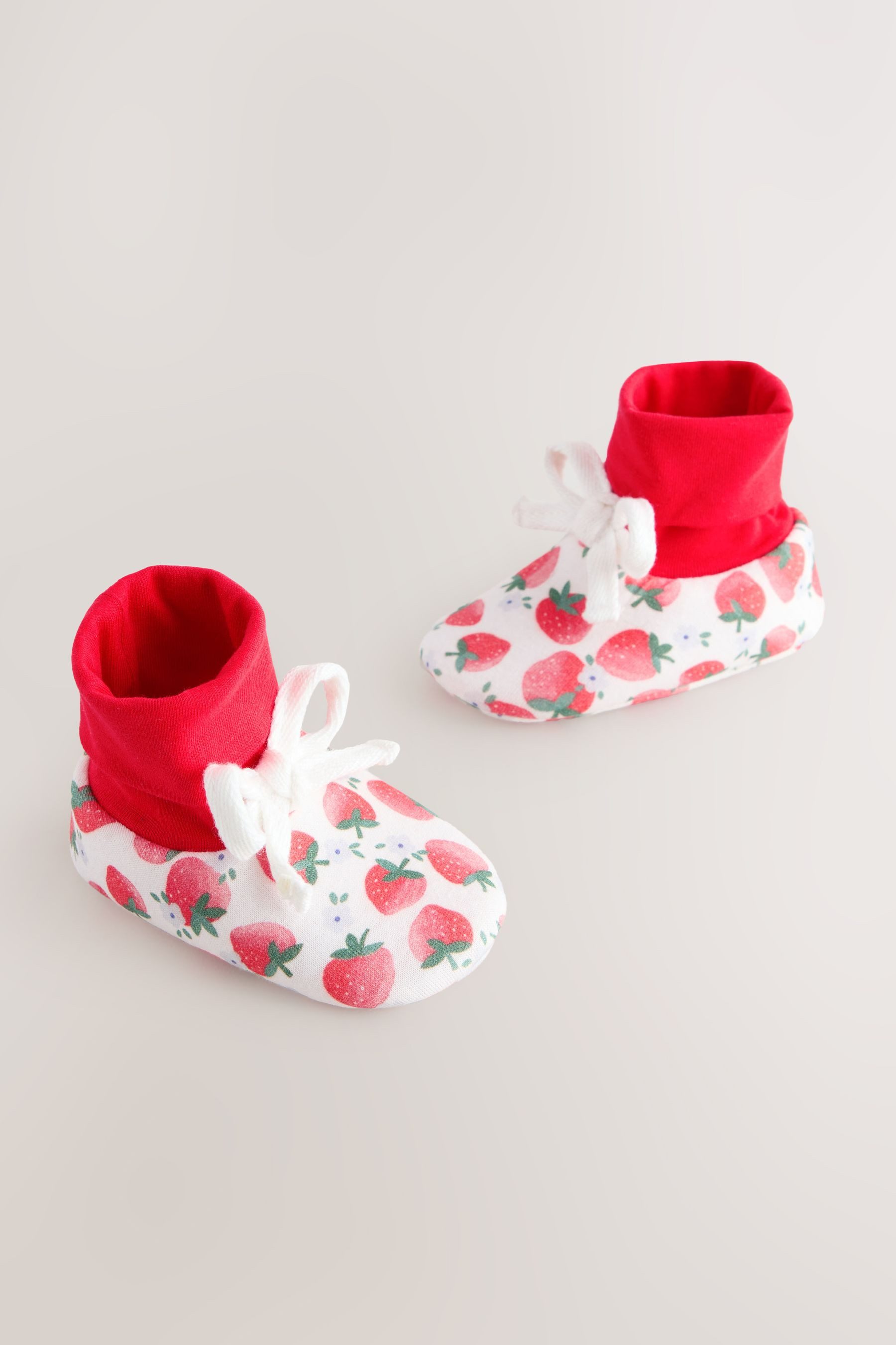 Next Baby Schnürstiefel mit floralem Print Hausschuh (1-tlg)