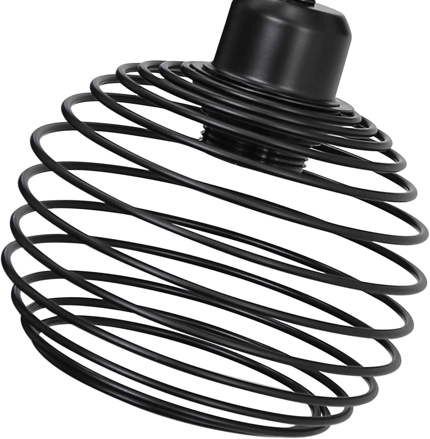 Nettlife Tischleuchte Schwarz Vintage E27 Nachttischlampe industrial Metall, mit Schalter, LED wechselbar, Wohnzimmer Schlafzimmer Bedside Kinderzimmer Büro – Bild 4 von 5