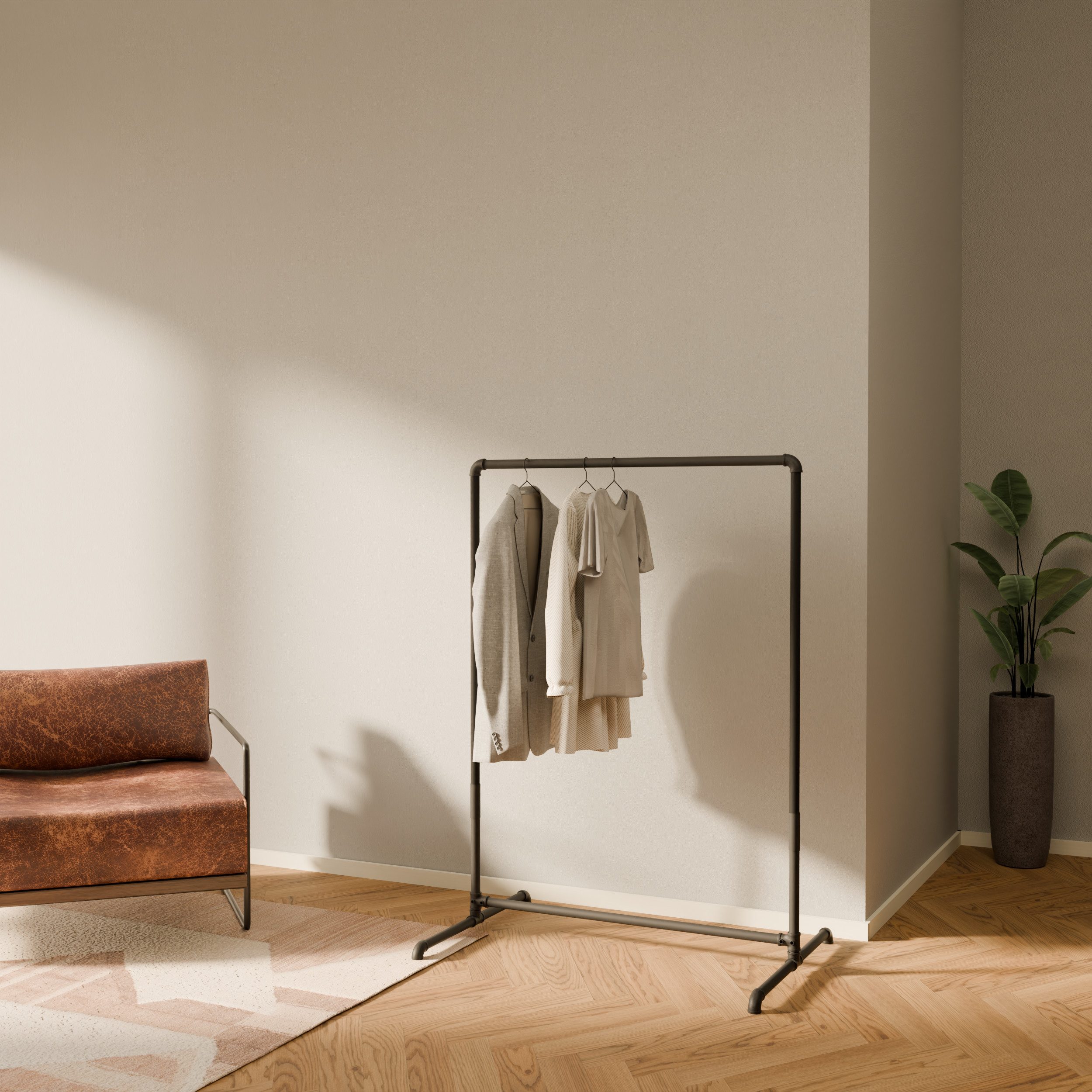 pamo. design Kleiderständer LAS, (Kleiderstange ohne Bohren), Offene und fr günstig online kaufen