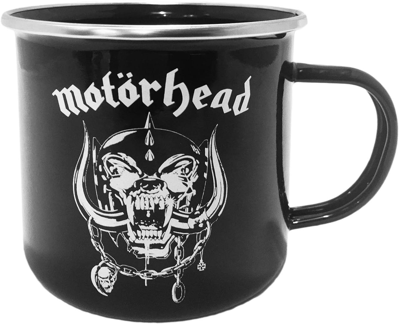 Klangundkleid Tasse Motörhead Tasse WARPIG Emaille, 1-tlg., Offiziell lizenziertes Motörhead Produkt