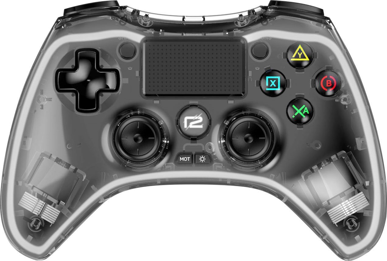 Pro mit transparent Led Controller Edition Ready2gaming Beleuchtung LED X Pad blauer PS4